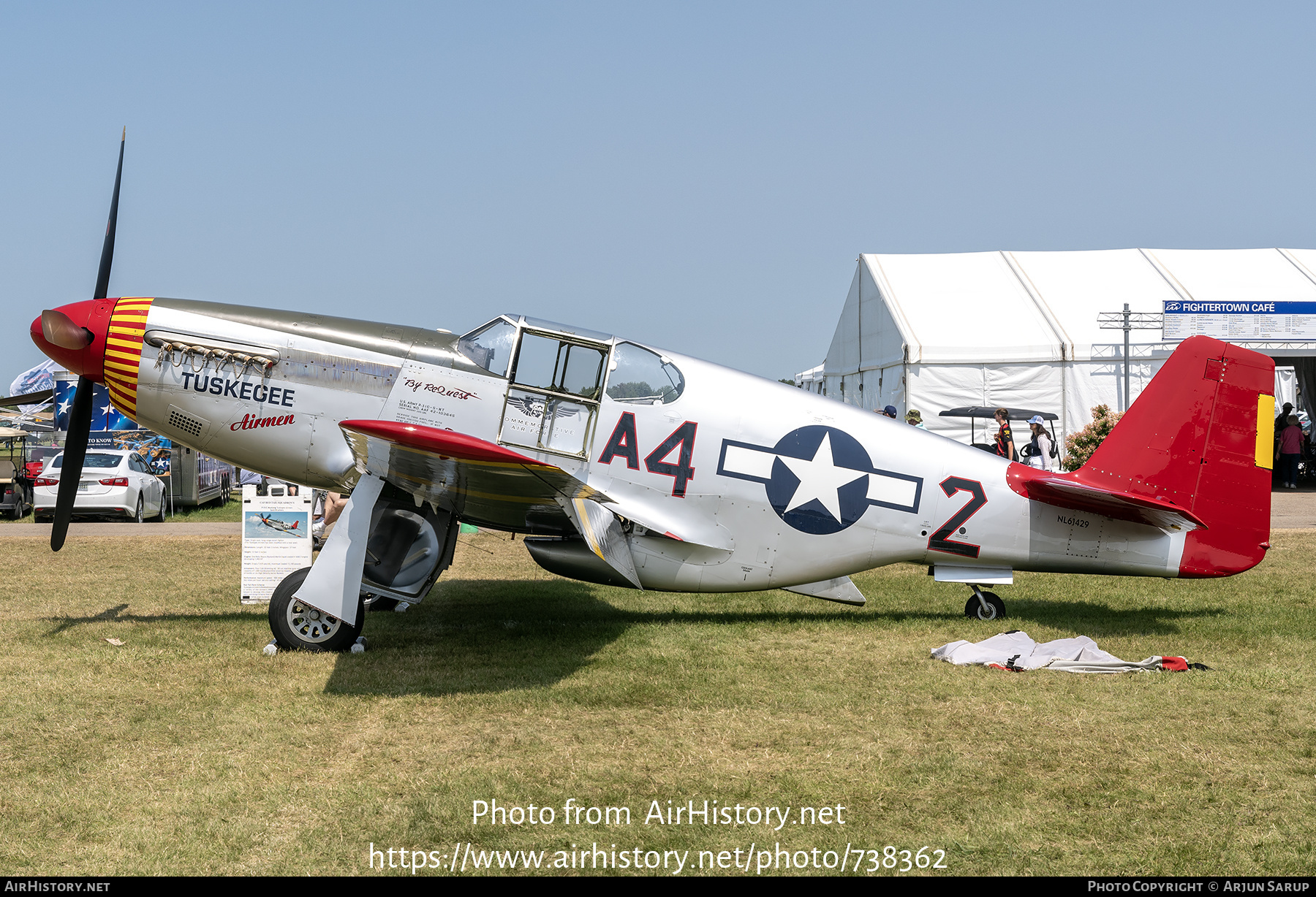 Aircraft Photo of N61429 / NL61429 | North American P-51C Mustang | Commemorative Air Force | USA - Air Force | AirHistory.net #738362