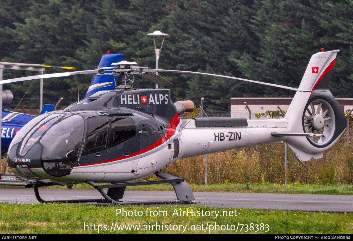 Aircraft Photo of HB-ZIN | Eurocopter EC-130B-4 | Heli Alps | AirHistory.net #738383