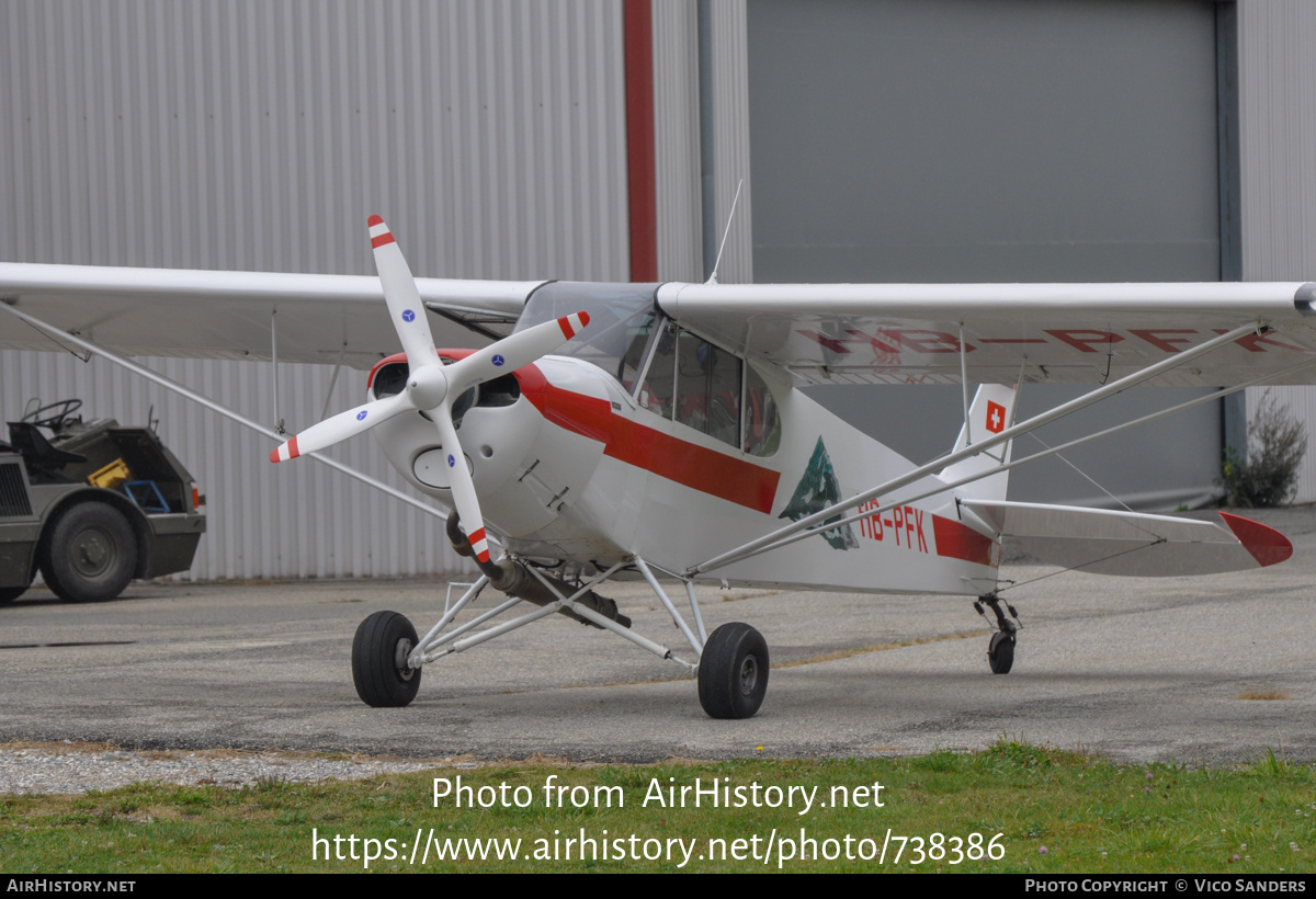 Aircraft Photo of HB-PFK | Piper PA-18-180 Super Cub modified | AirHistory.net #738386