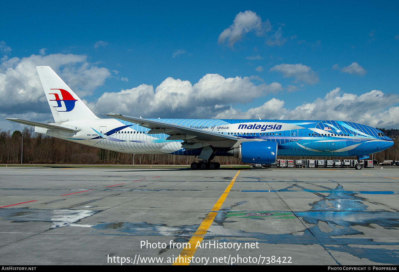 Aircraft Photo of 9M-MRD | Boeing 777-2H6/ER | Malaysia Airlines | AirHistory.net #738422