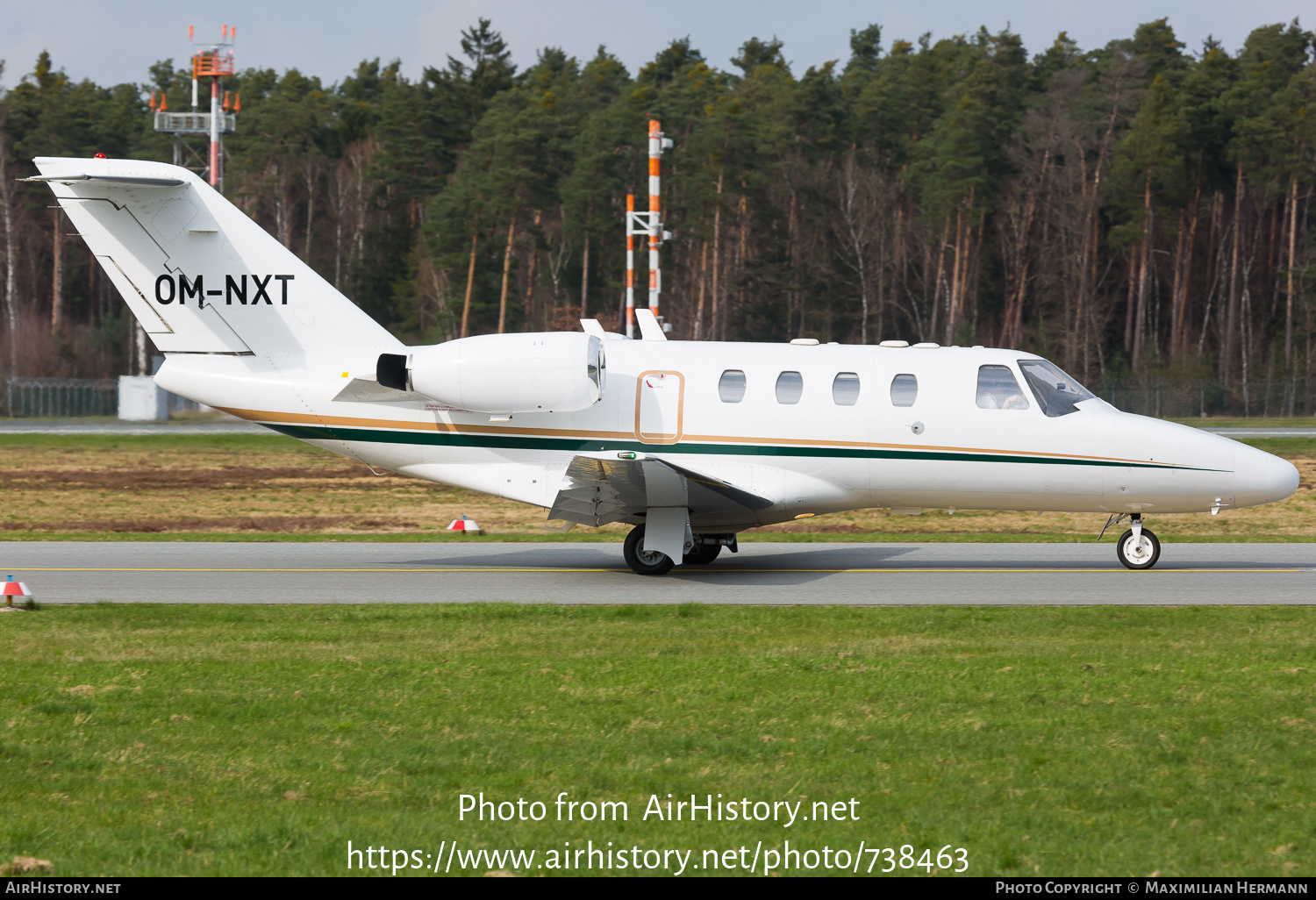 Aircraft Photo of OM-NXT | Cessna 525 CitationJet | AirHistory.net #738463