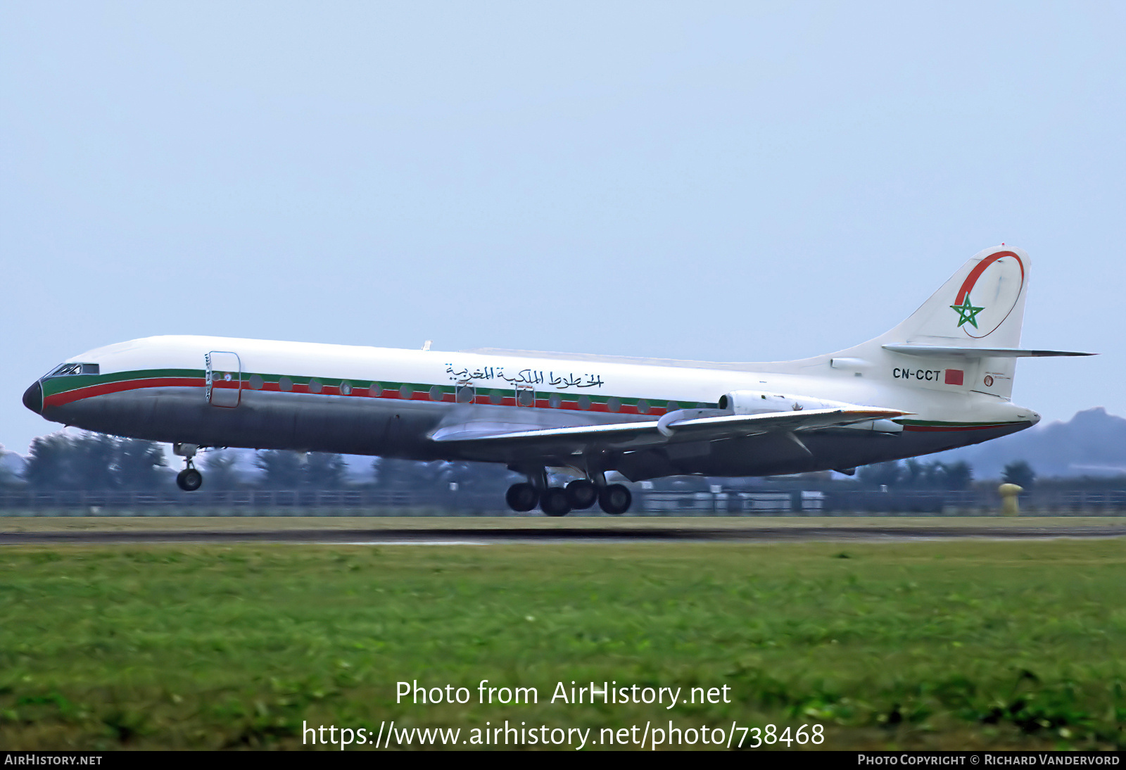 Aircraft Photo of CN-CCT | Sud SE-210 Caravelle III | Royal Air Maroc - RAM | AirHistory.net #738468