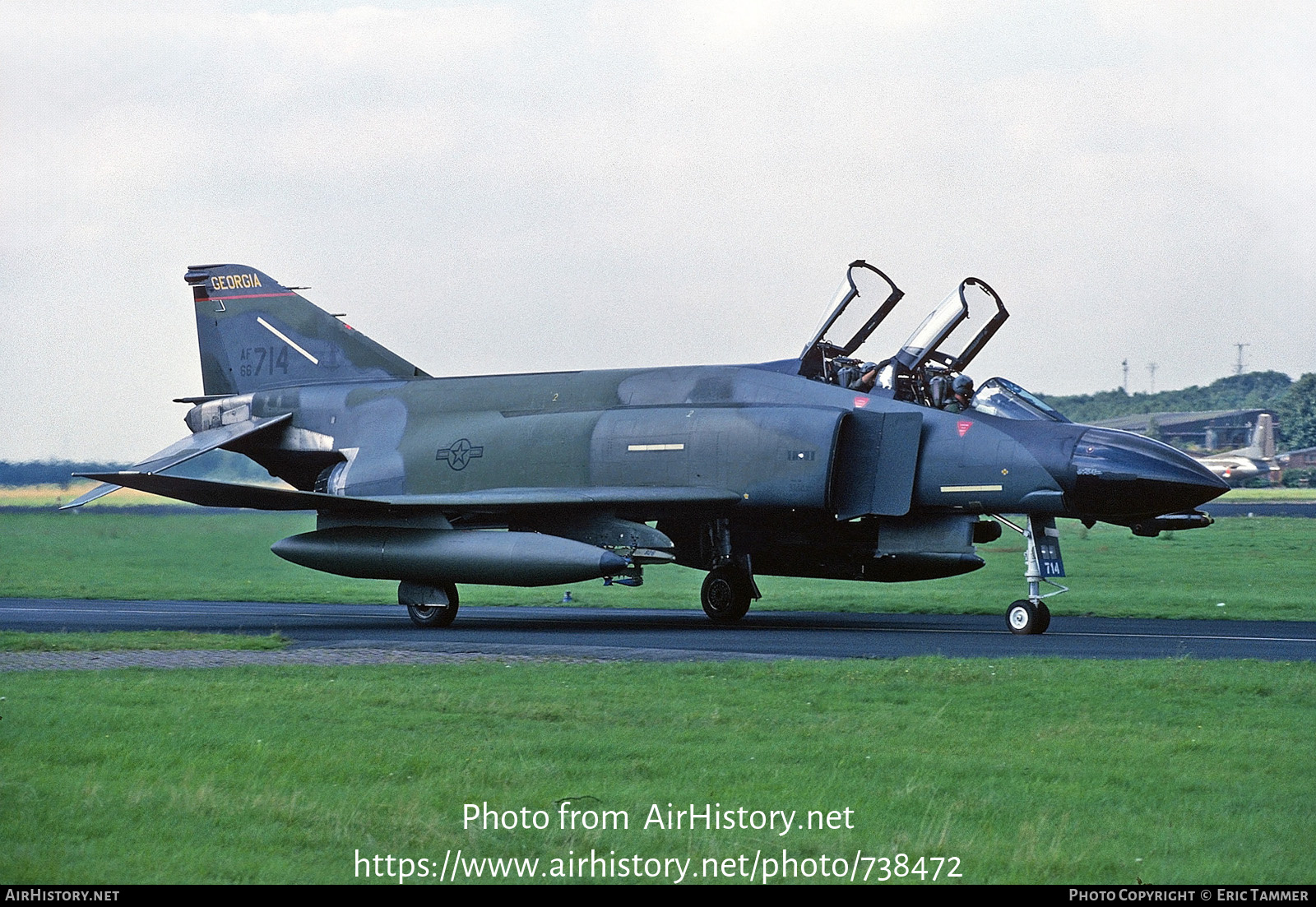 Aircraft Photo of 66-7714 / AF66-714 | McDonnell Douglas F-4D Phantom II | USA - Air Force | AirHistory.net #738472