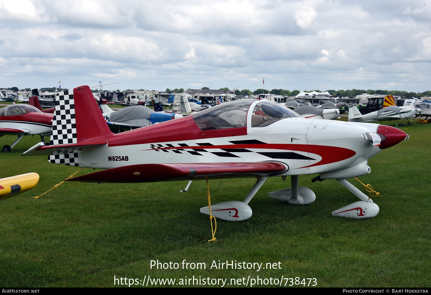 Aircraft Photo of N825AB | Van's RV-6A | AirHistory.net #738473