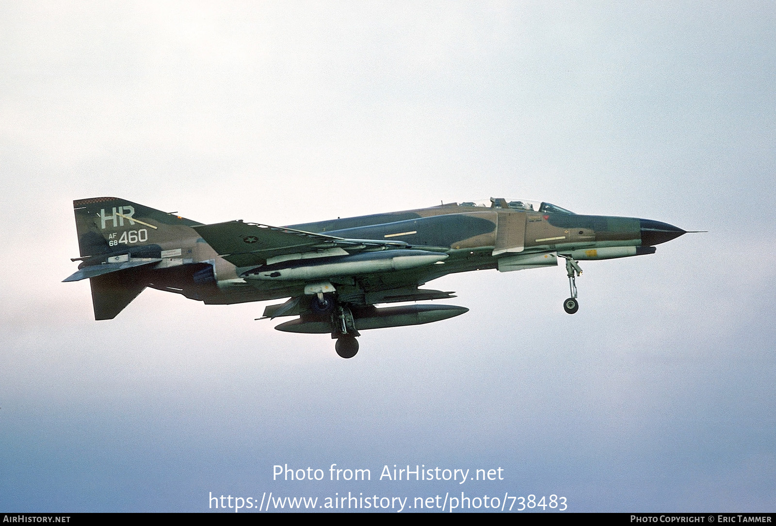 Aircraft Photo of 68-0460 / AF68-460 | McDonnell Douglas F-4E Phantom II | USA - Air Force | AirHistory.net #738483