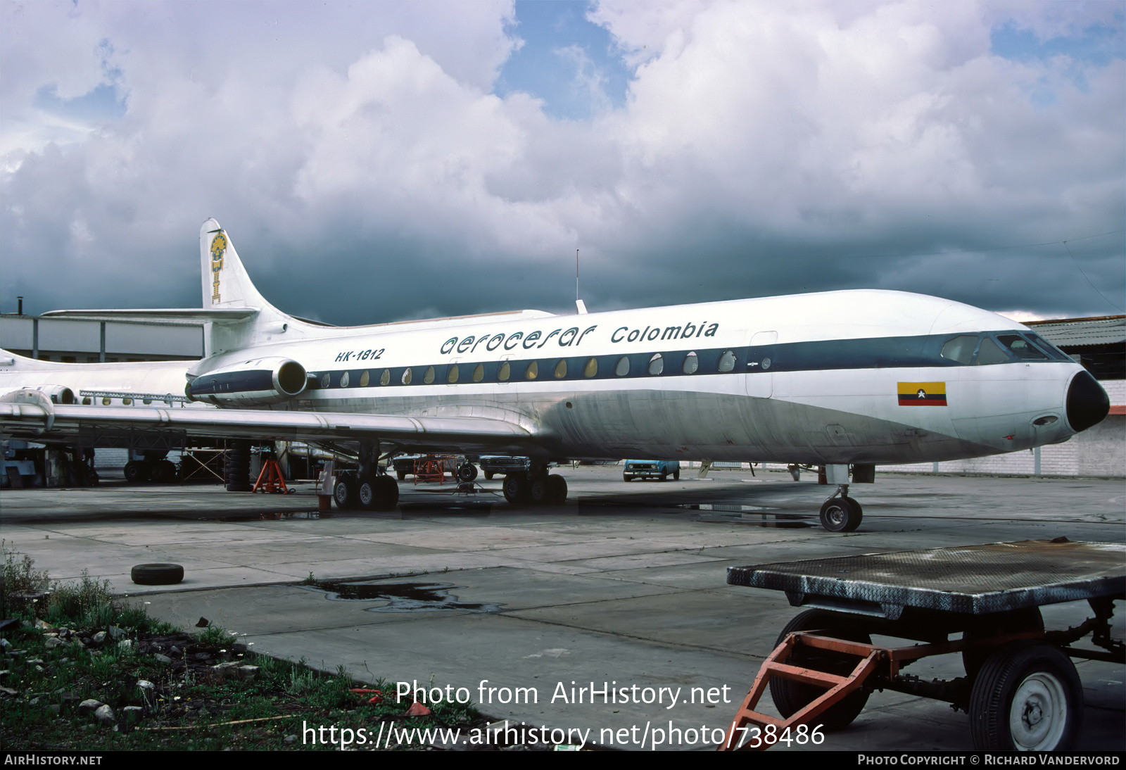 Aircraft Photo of HK-1812 | Sud SE-210 Caravelle VI-R | Aerocesar Colombia | AirHistory.net #738486