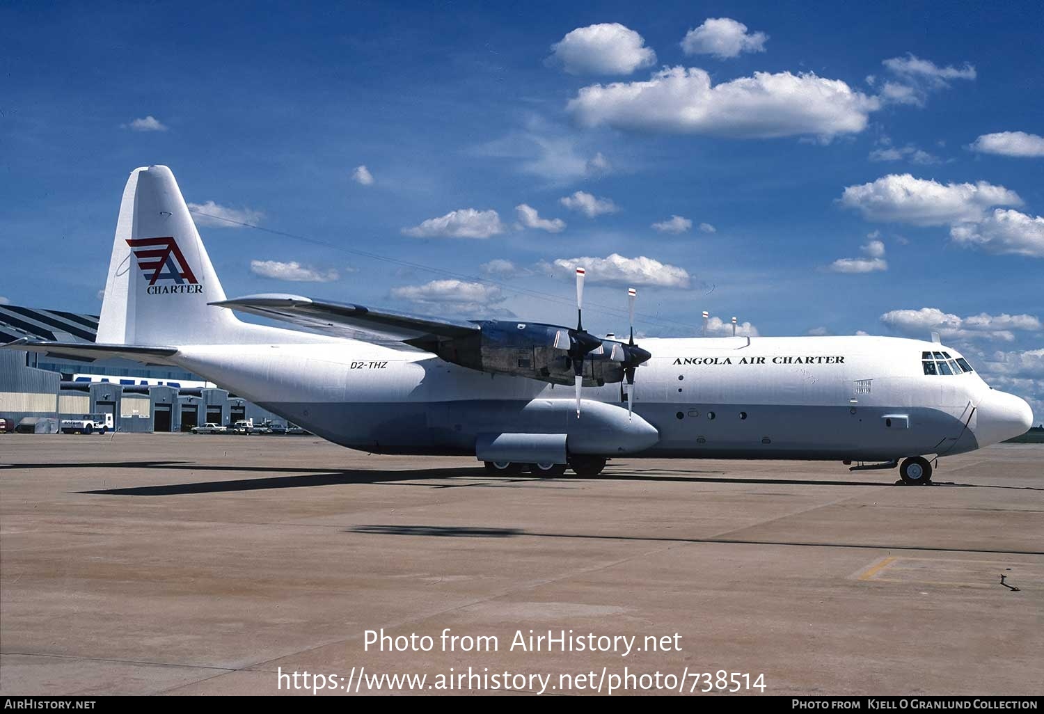 Aircraft Photo of D2-THZ | Lockheed L-100-30 Hercules (382G) | Angola Air Charter | AirHistory.net #738514