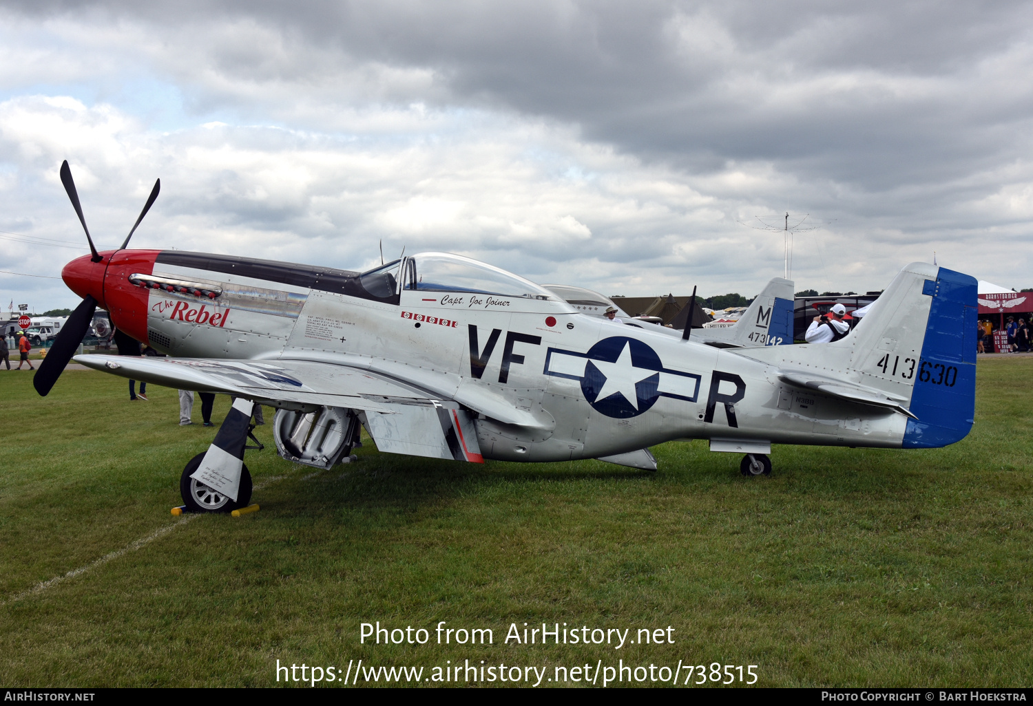 Aircraft Photo of N3BB / 413630 | North American P-51D Mustang | USA - Air Force | AirHistory.net #738515