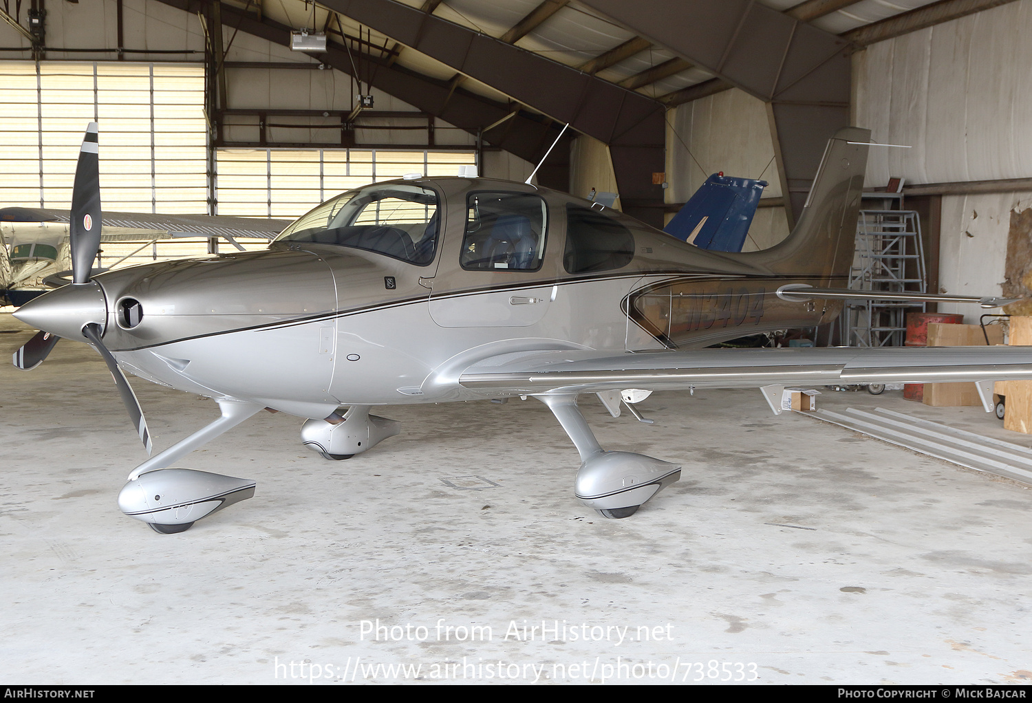 Aircraft Photo of N3404 | Cirrus SR-22T G6-GTS Platinum | AirHistory.net #738533