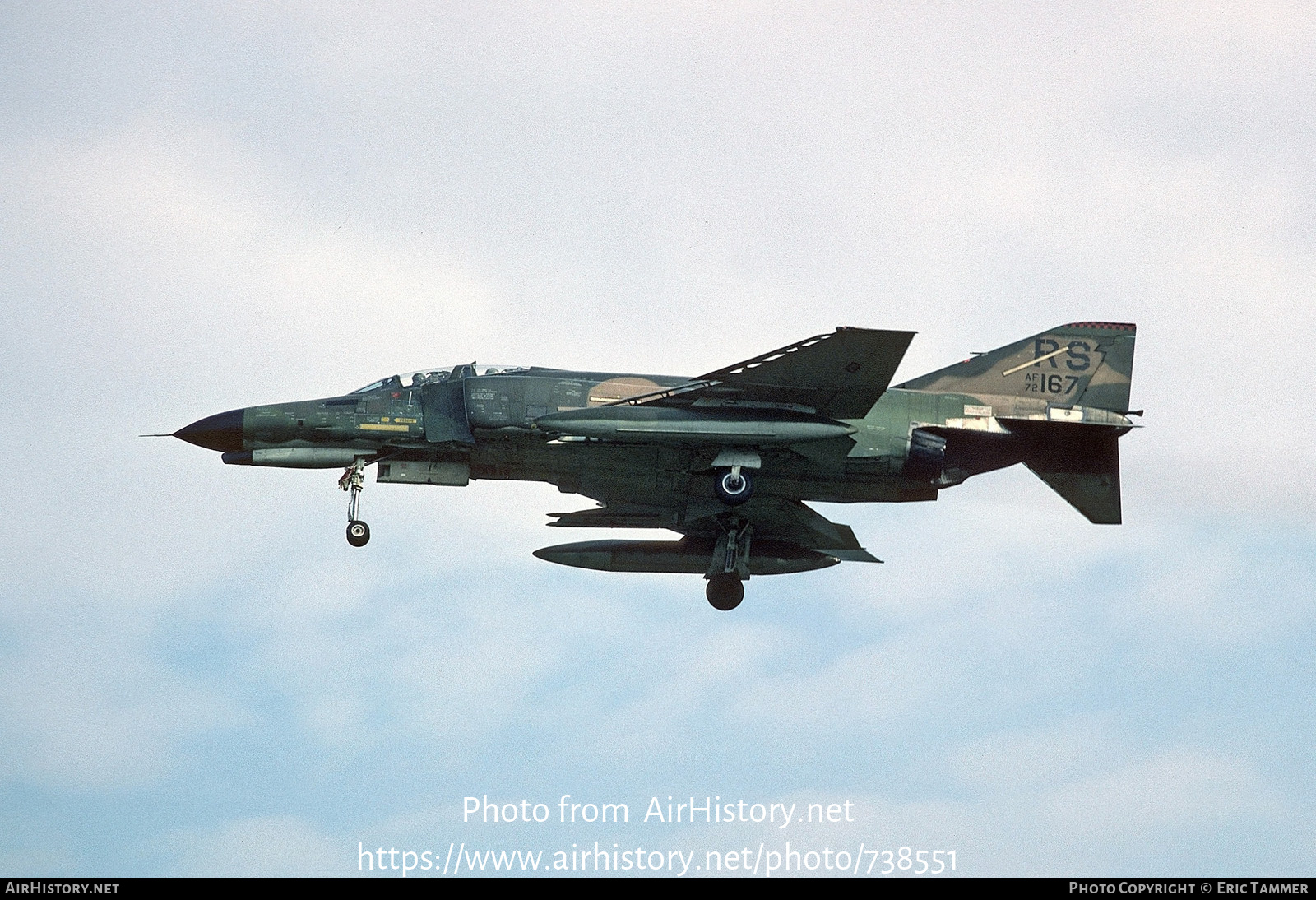 Aircraft Photo of 72-0167 / AF72-167 | McDonnell Douglas F-4E Phantom II | USA - Air Force | AirHistory.net #738551