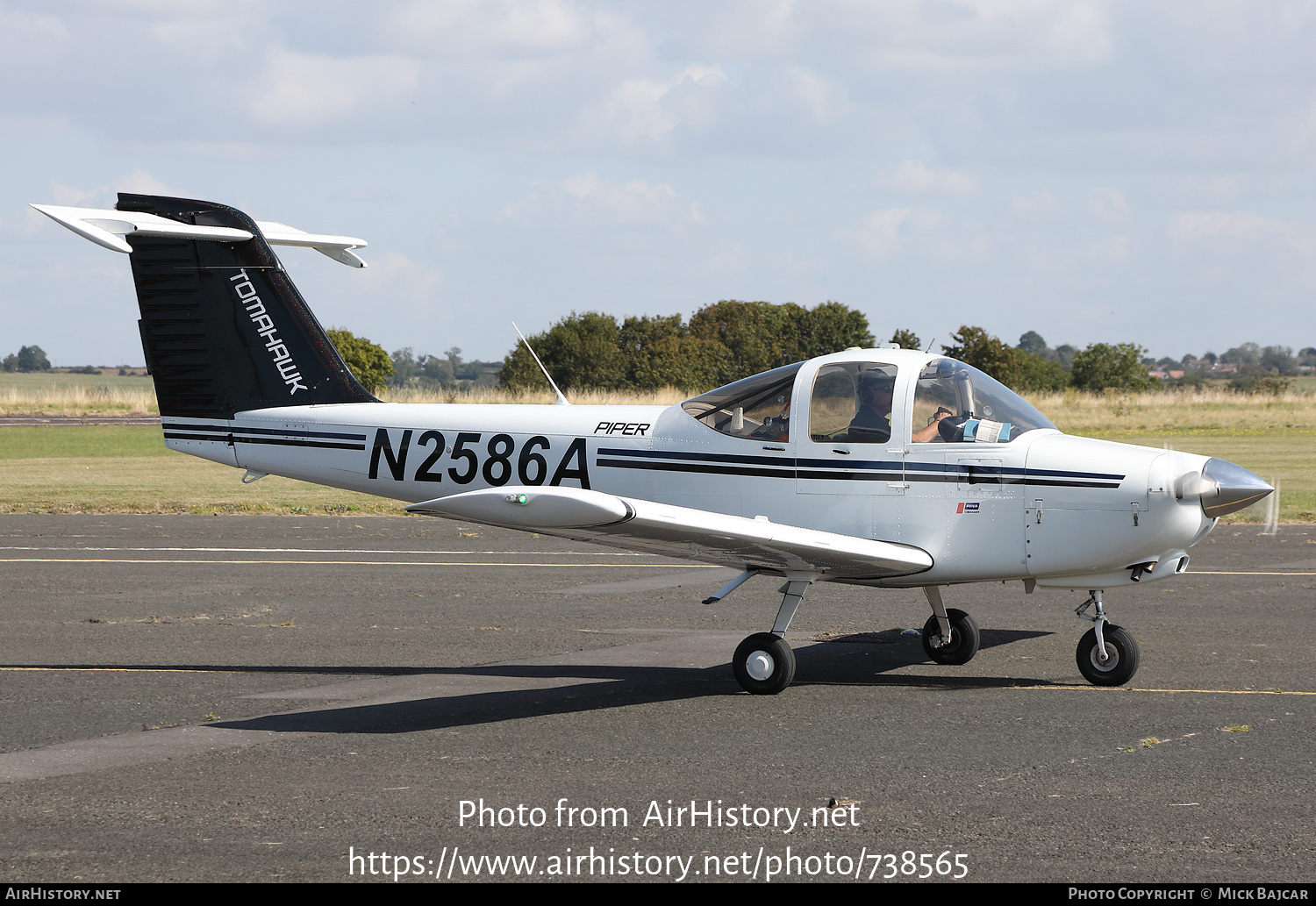 Aircraft Photo of N2586A | Piper PA-38-112 Tomahawk | AirHistory.net #738565