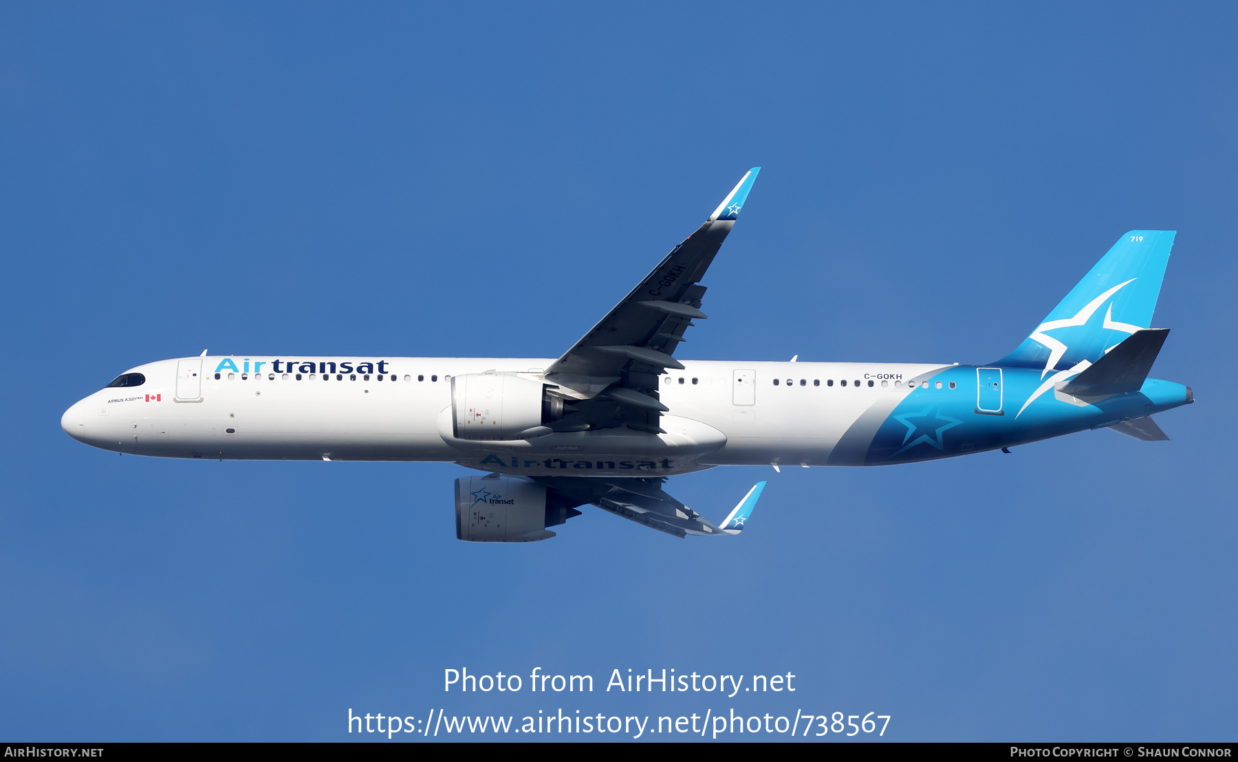 Aircraft Photo of C-GOKH | Airbus A321-271NX | Air Transat | AirHistory.net #738567