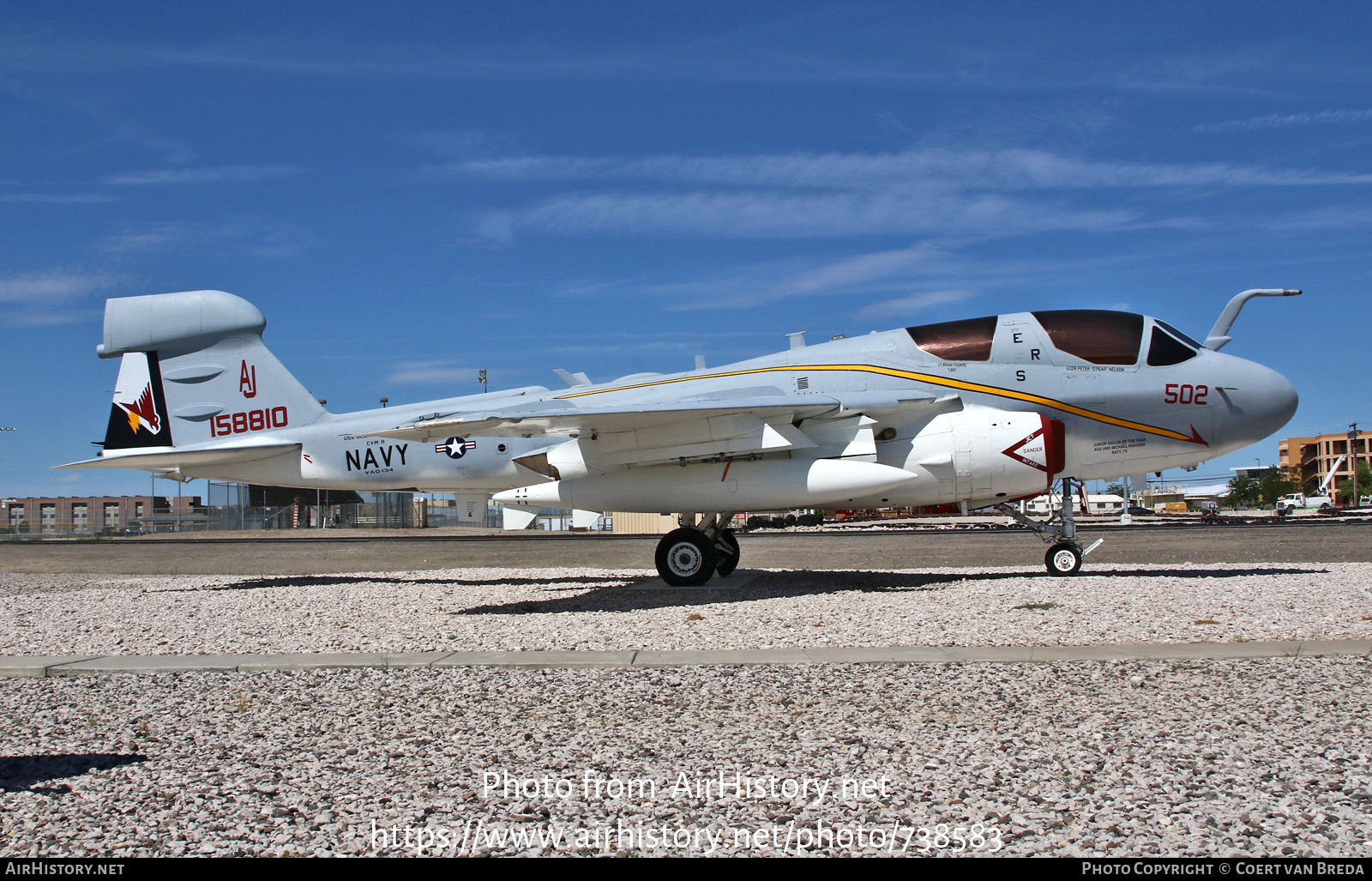 Aircraft Photo of 158810 | Grumman EA-6B Prowler (G-128) | USA - Navy | AirHistory.net #738583