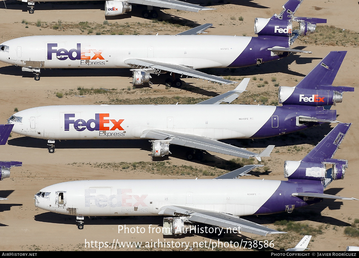 Aircraft Photo of N645FE | McDonnell Douglas MD-11F | FedEx Express - Federal Express | AirHistory.net #738586