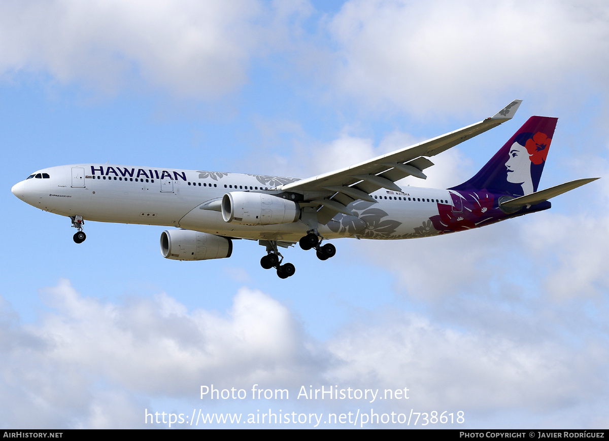 Aircraft Photo of N370HA | Airbus A330-243 | Hawaiian Airlines | AirHistory.net #738618