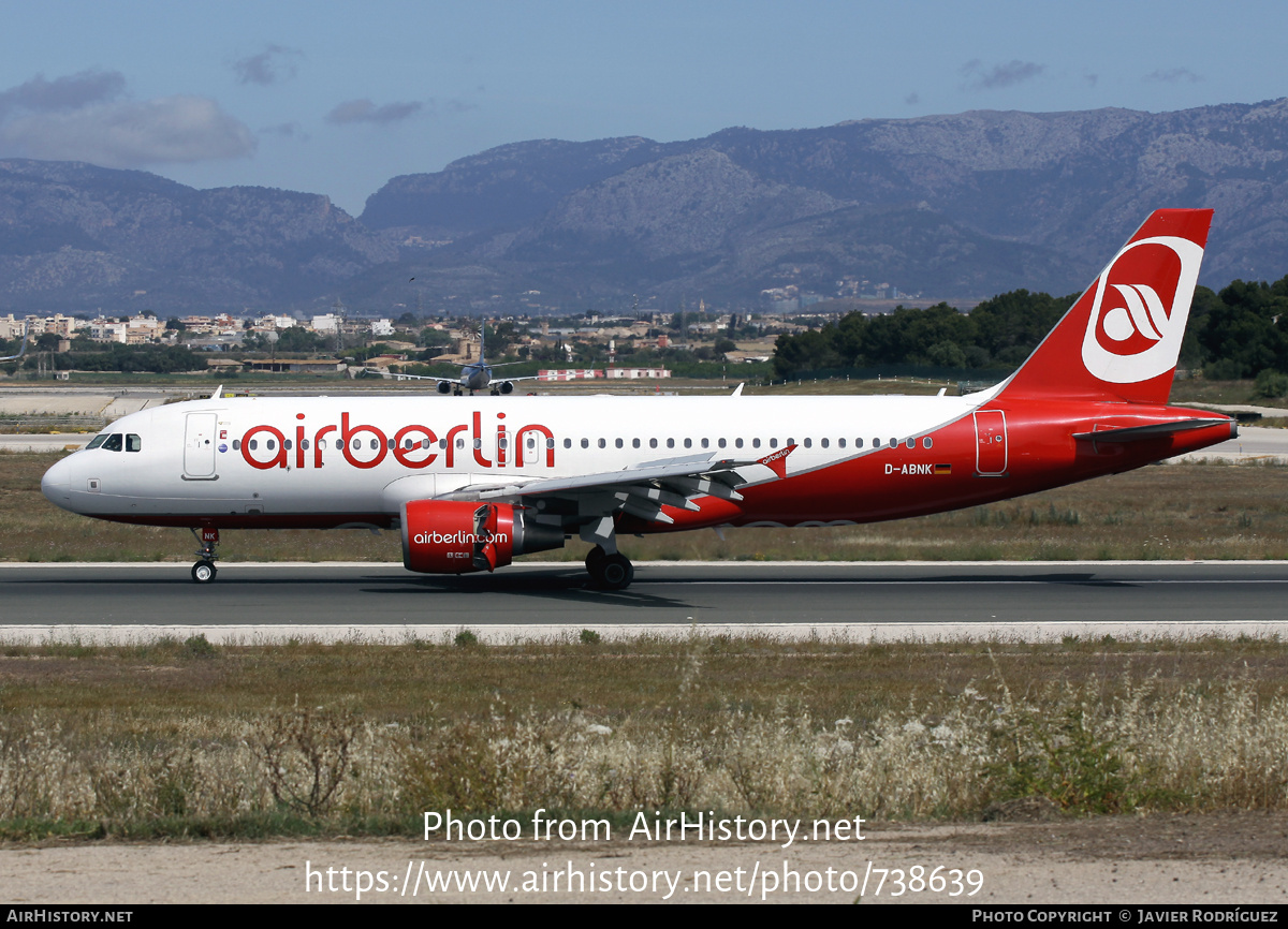 Aircraft Photo of D-ABNK | Airbus A320-214 | Air Berlin | AirHistory.net #738639