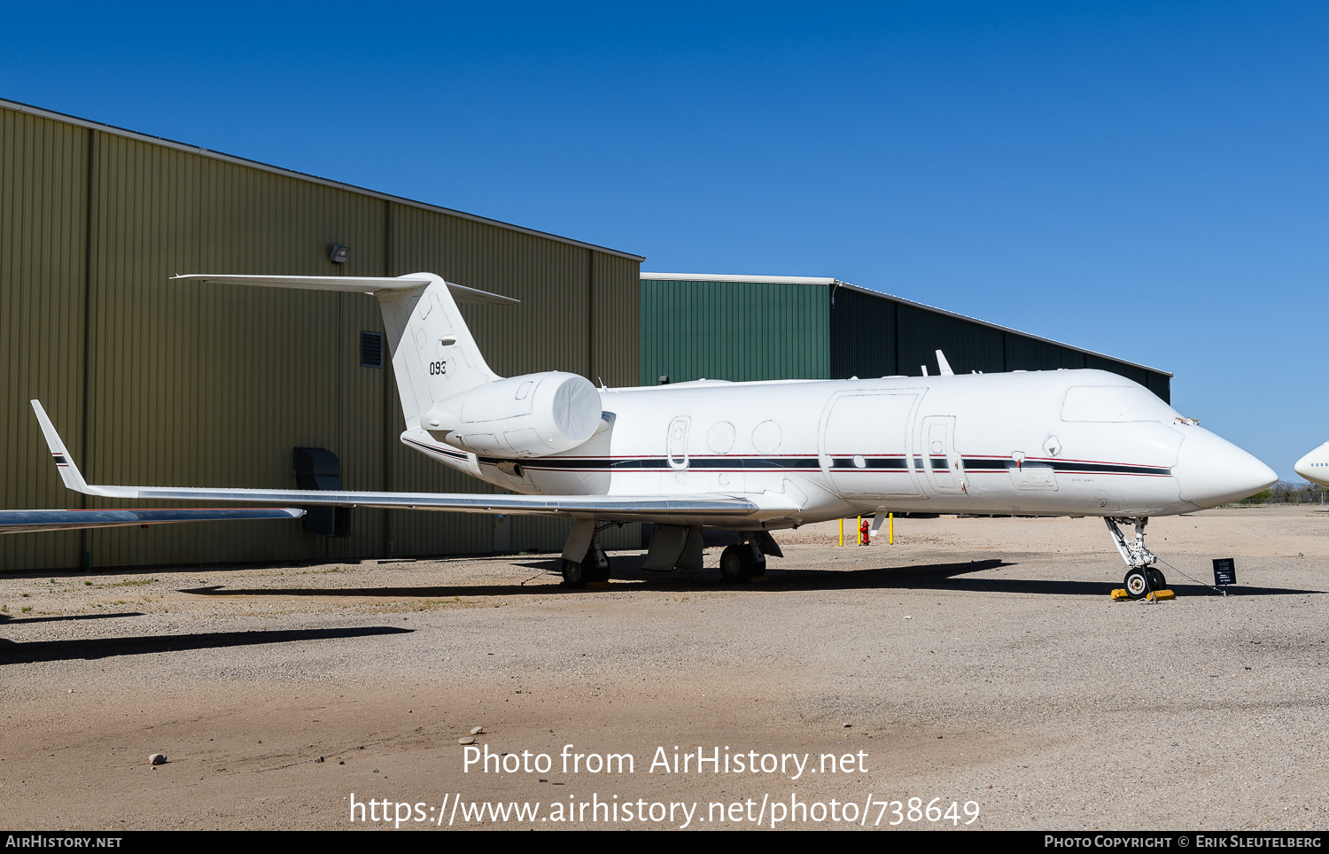 Aircraft Photo of 165093 / 093 | Gulfstream Aerospace C-20G Gulfstream IV (G-IV) | USA - Navy | AirHistory.net #738649