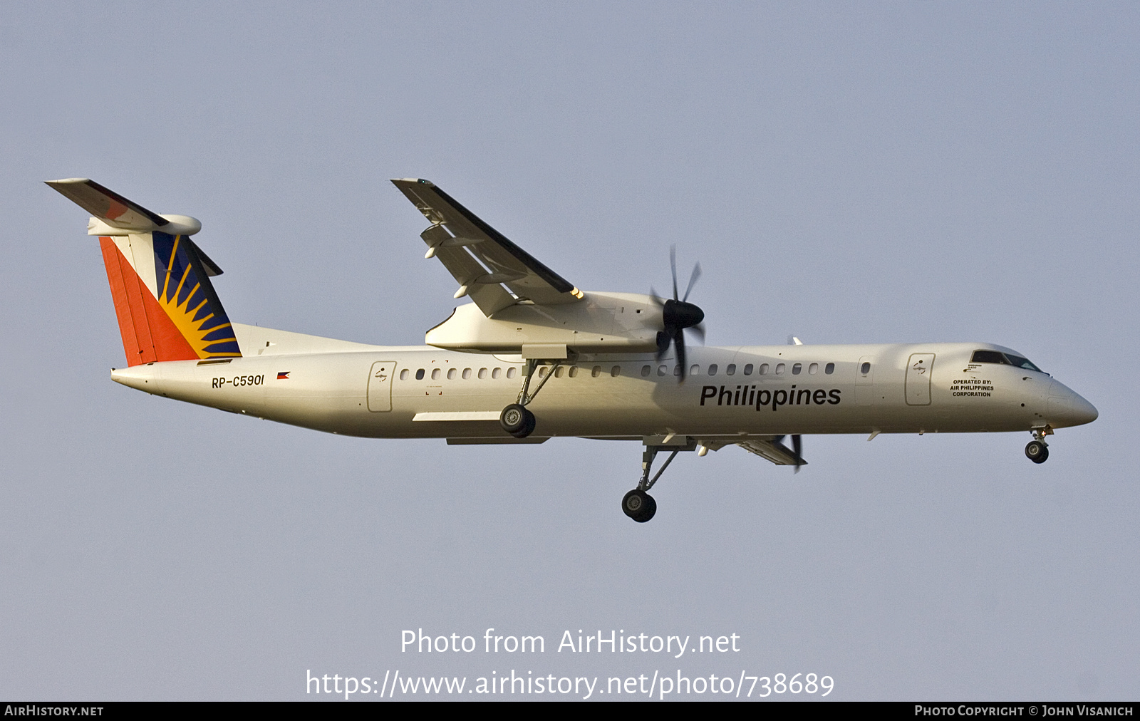 Aircraft Photo of RP-C5901 | Bombardier DHC-8-402 Dash 8 | Philippine Airlines | AirHistory.net #738689