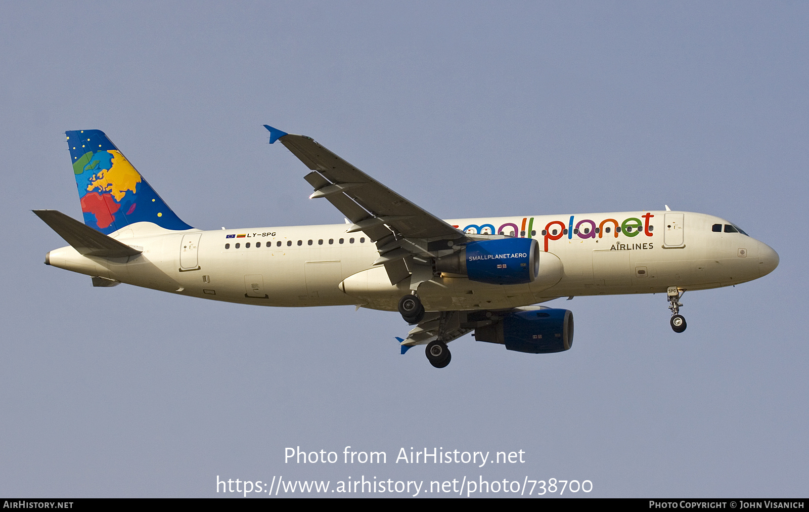 Aircraft Photo of LY-SPG | Airbus A320-214 | Small Planet Airlines | AirHistory.net #738700