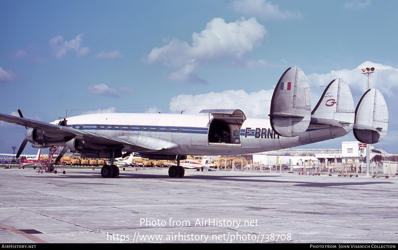 Aircraft Photo of F-BRNH | Lockheed L-1049C(F) Super Constellation | AirHistory.net #738708