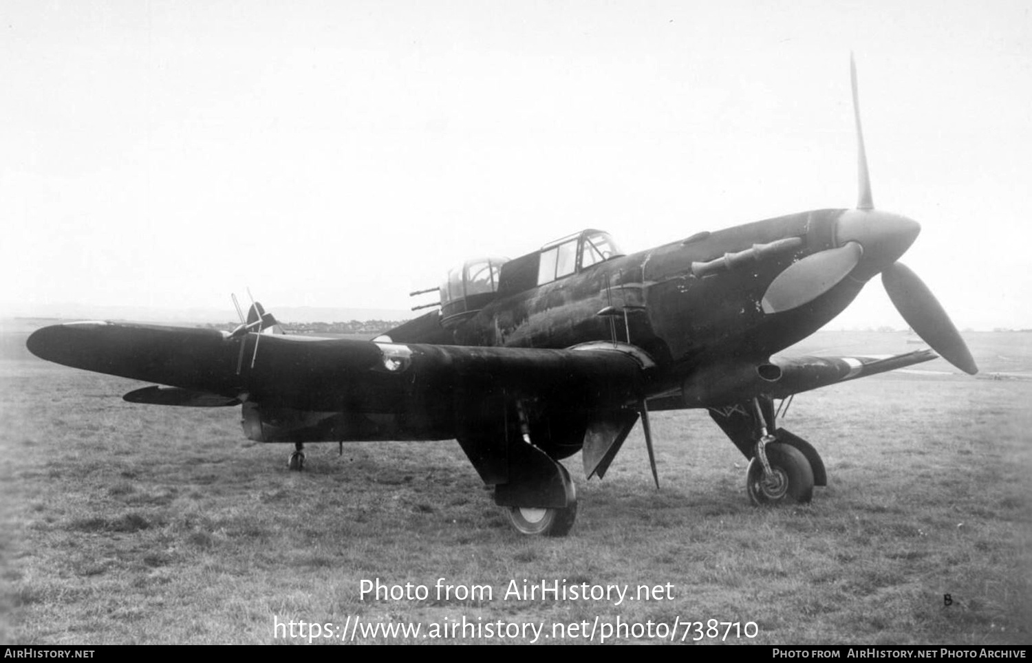 Aircraft Photo of AA370 | Boulton Paul P-82 Defiant II | UK - Air Force | AirHistory.net #738710