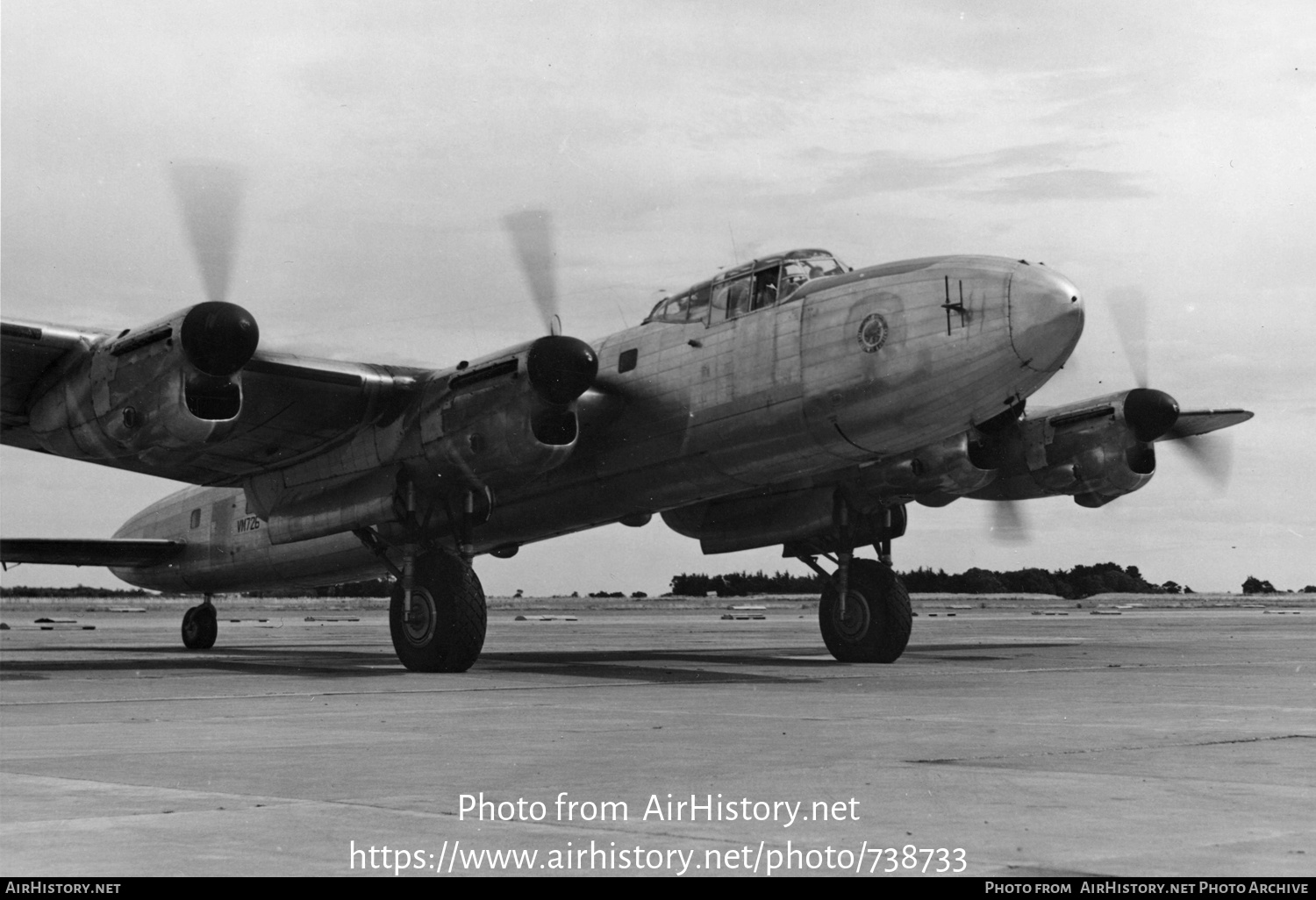 Aircraft Photo of VM726 | Avro 691 Lancastrian C2 | UK - Air Force | AirHistory.net #738733