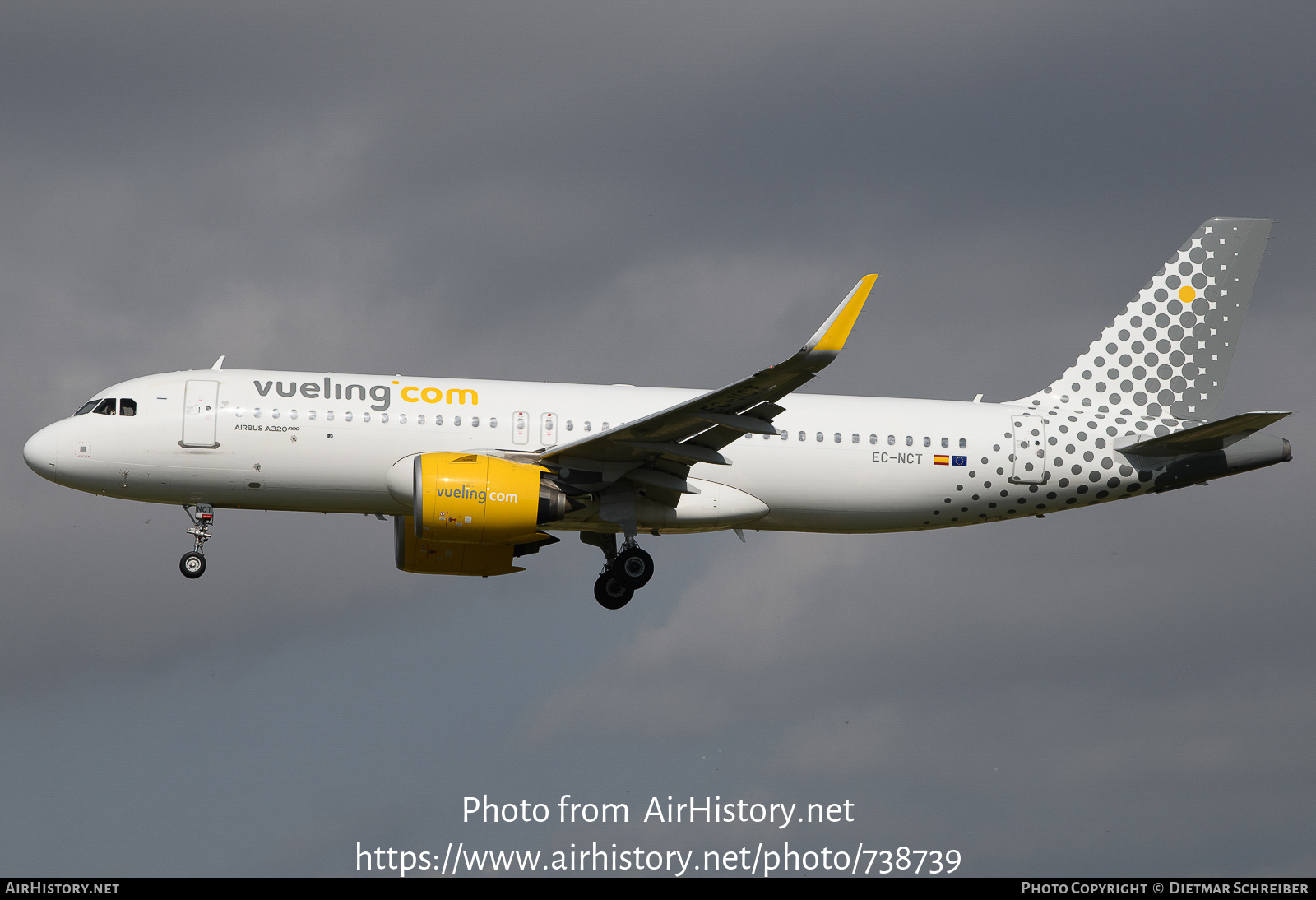 Aircraft Photo of EC-NCT | Airbus A320-271N | Vueling Airlines | AirHistory.net #738739