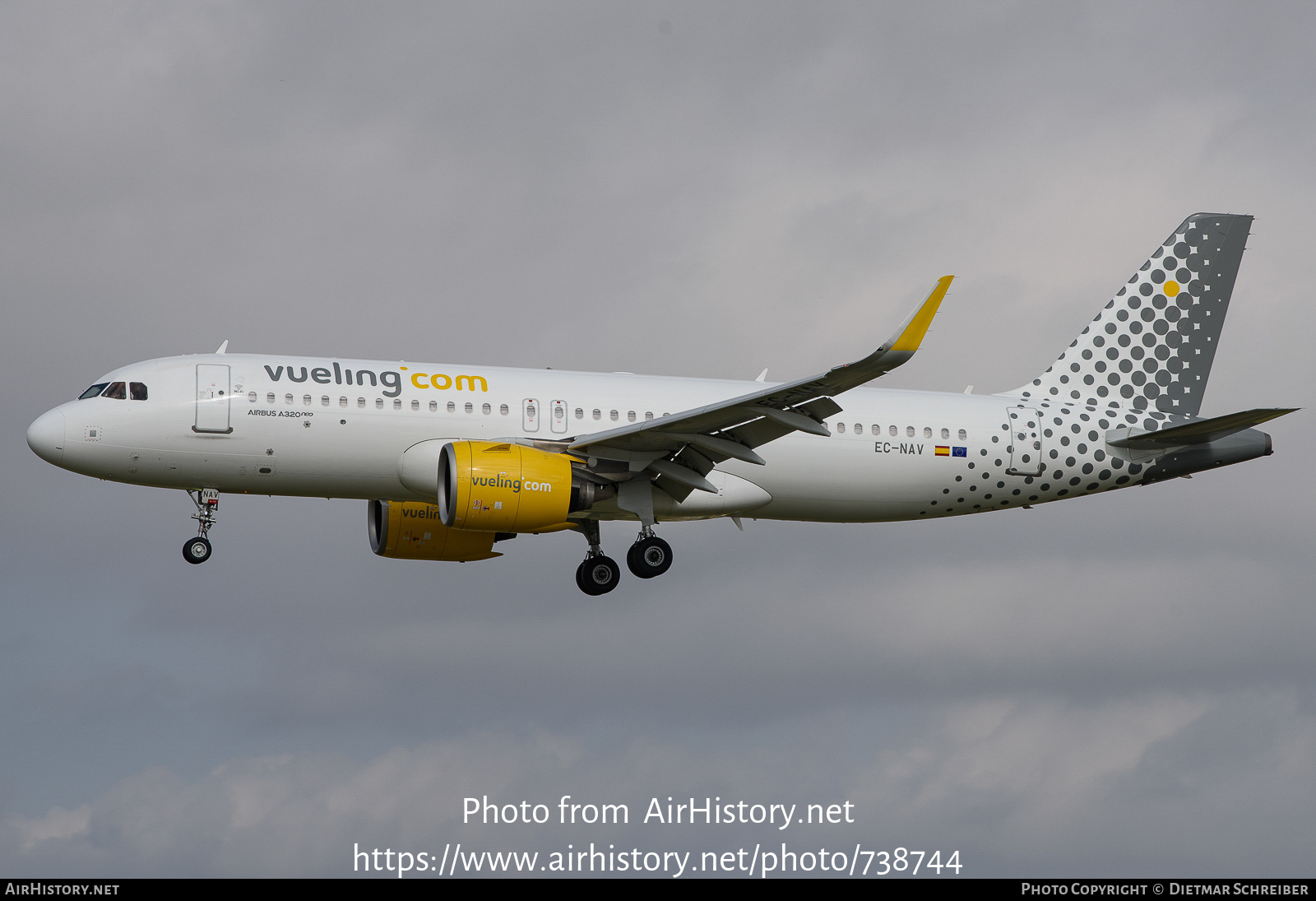 Aircraft Photo of EC-NAV | Airbus A320-271N | Vueling Airlines | AirHistory.net #738744