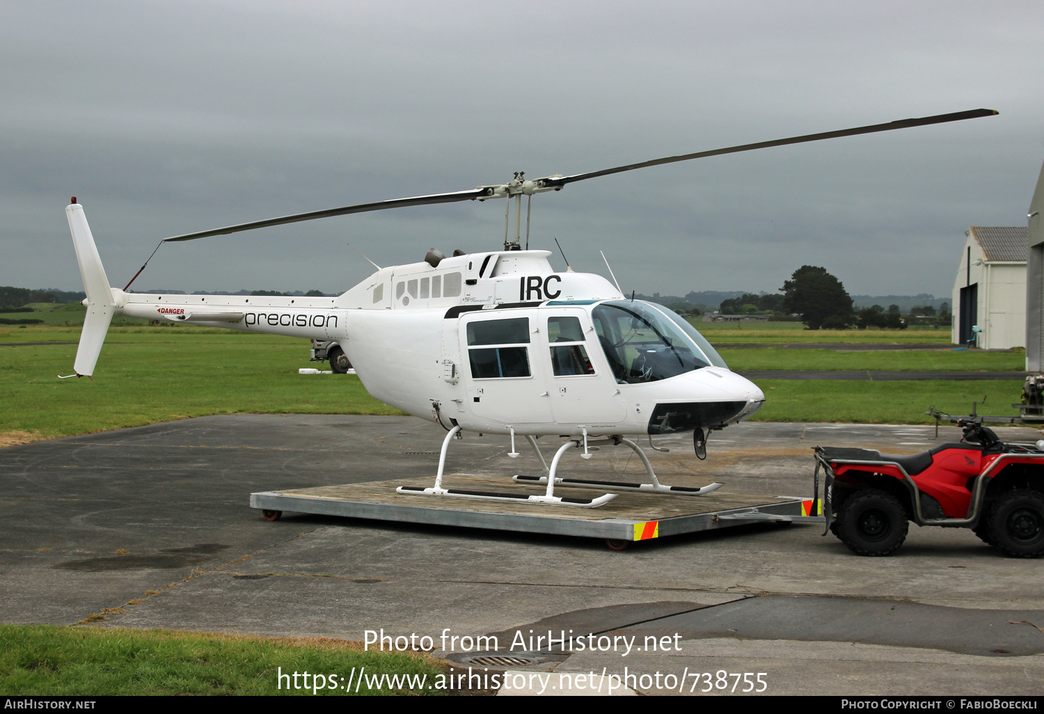 Aircraft Photo of ZK-IRC | Bell 206B-2 JetRanger II | Precision Helicopters | AirHistory.net #738755