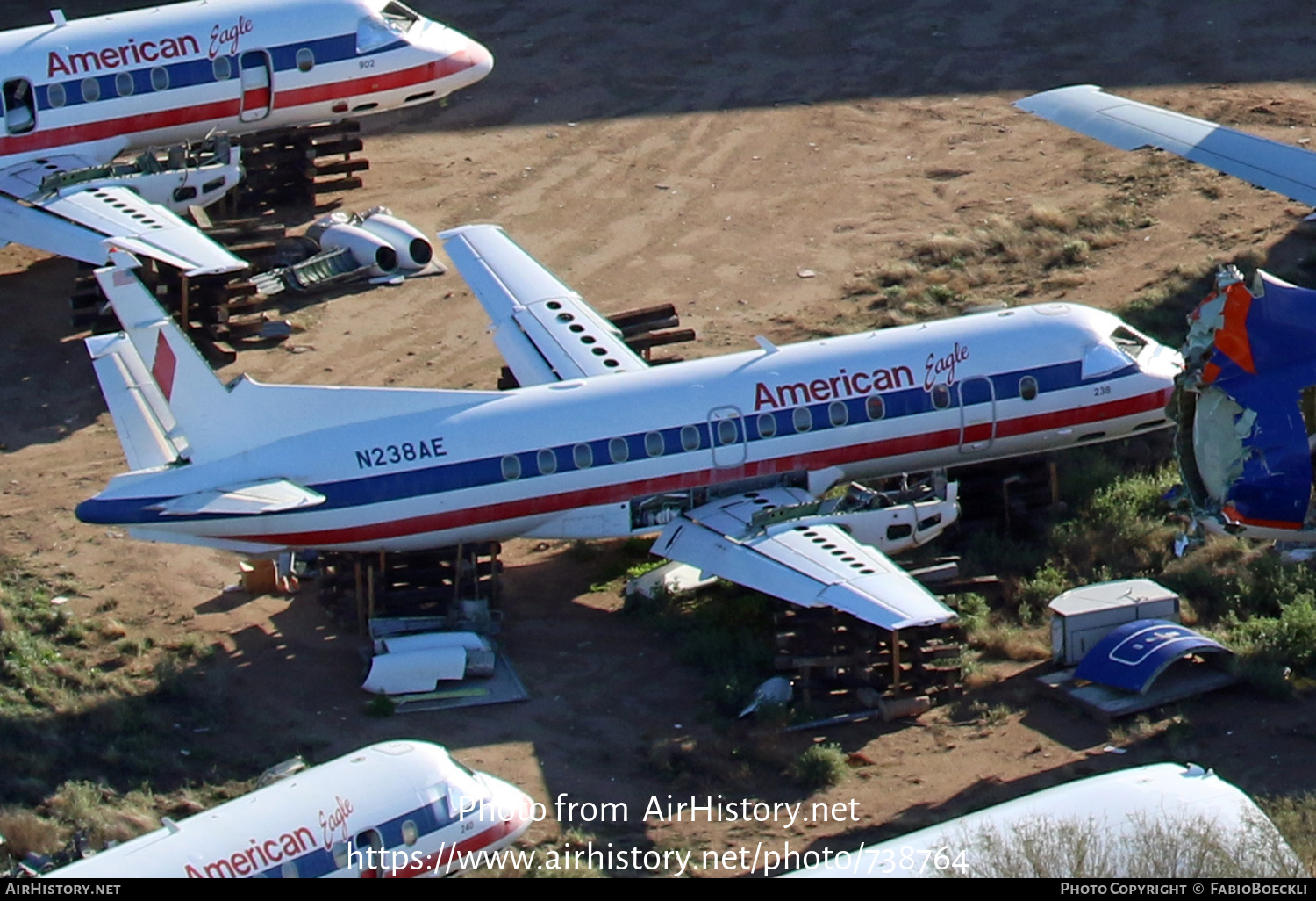 Aircraft Photo of N238AE | Saab 340B | American Eagle | AirHistory.net #738764