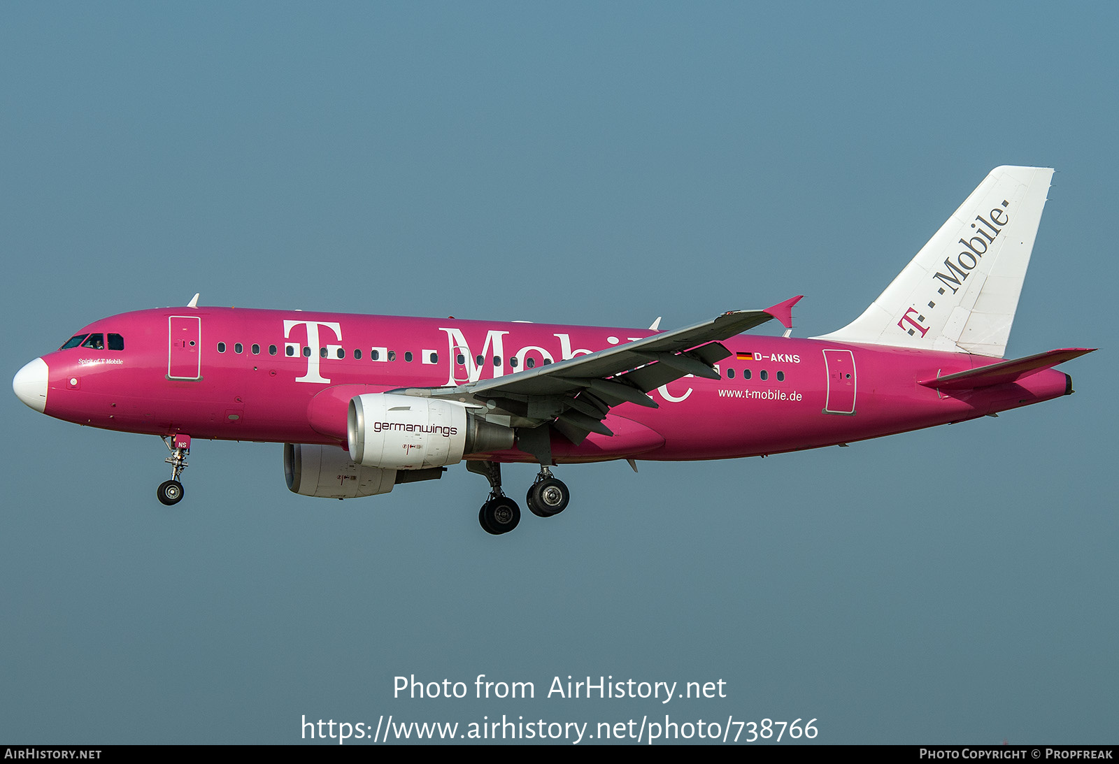 Aircraft Photo of D-AKNS | Airbus A319-112 | Germanwings | AirHistory.net #738766