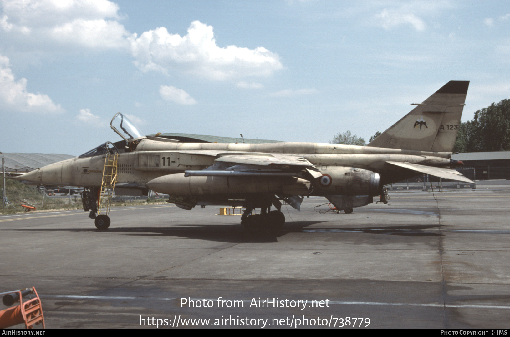 Aircraft Photo of A123 | Sepecat Jaguar A | France - Air Force | AirHistory.net #738779