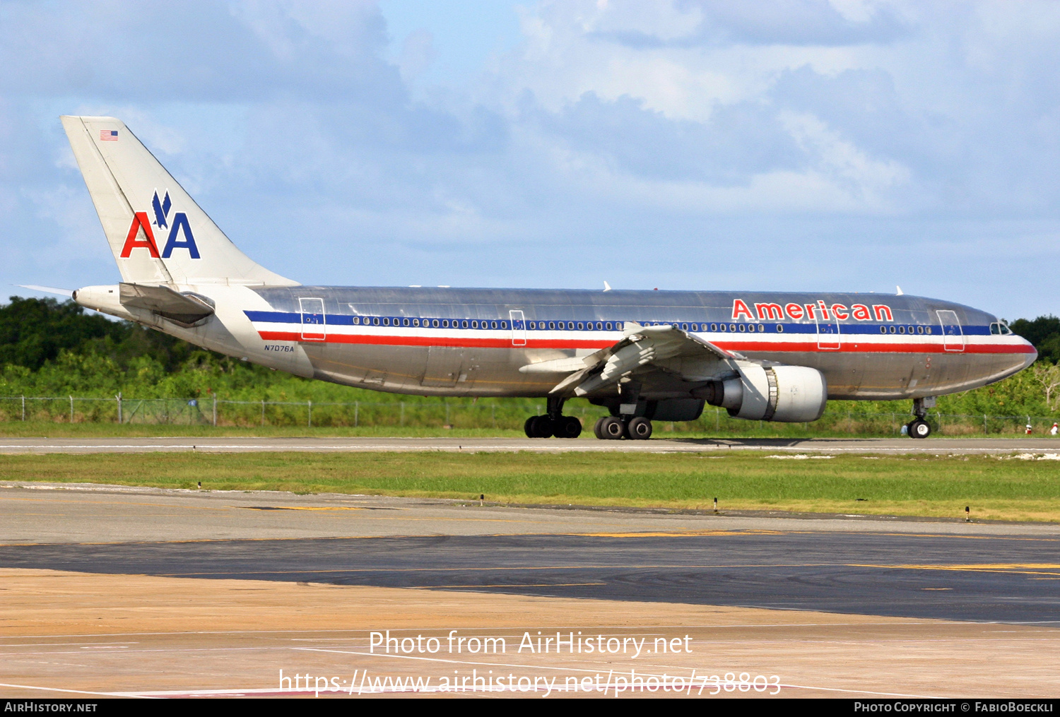 Aircraft Photo of N7076A | Airbus A300B4-605R | American Airlines | AirHistory.net #738803