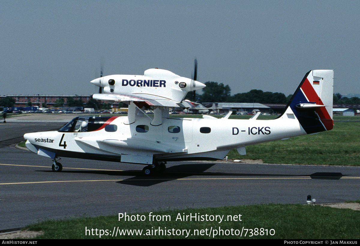 Aircraft Photo of D-ICKS | Claudius Dornier CD-02 Seastar | Dornier | AirHistory.net #738810