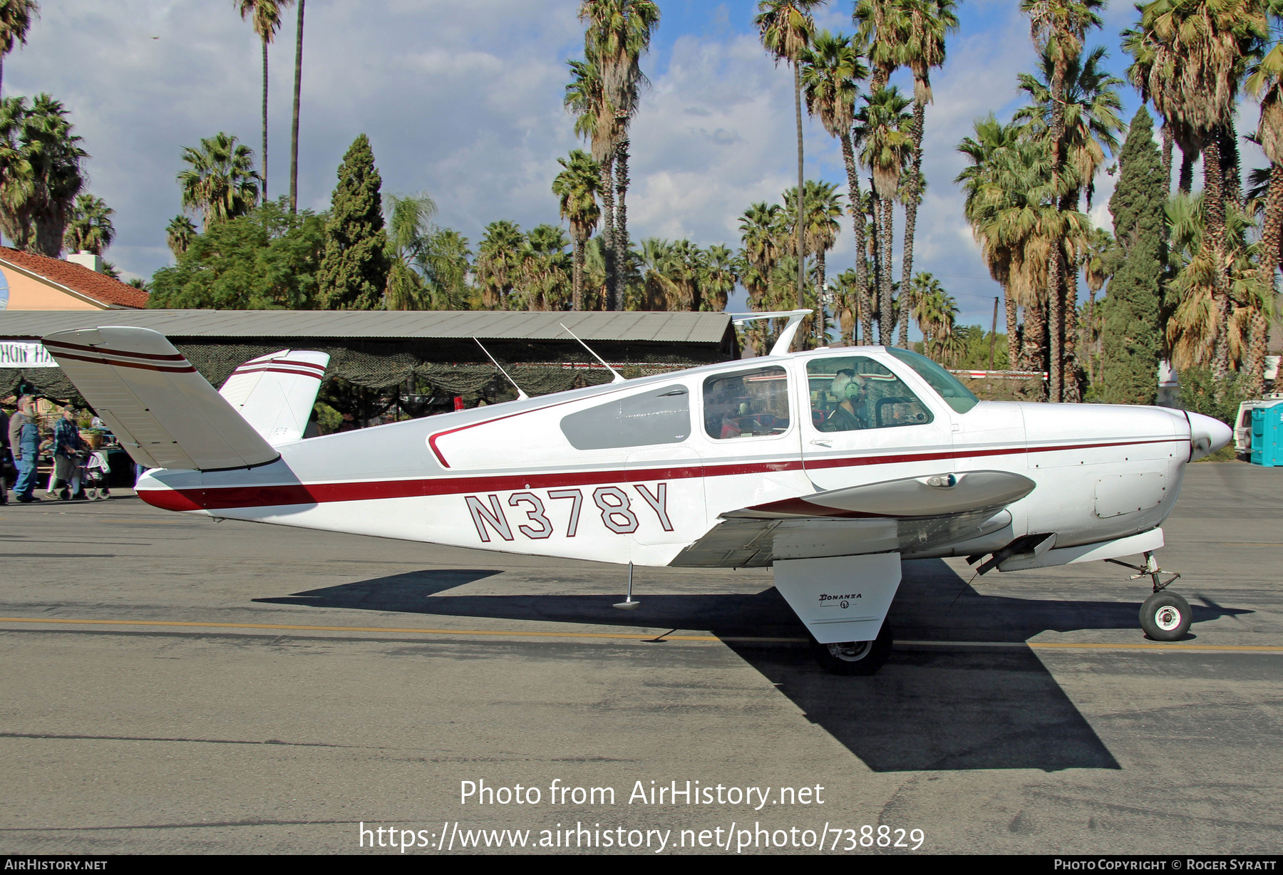 Aircraft Photo of N378Y | Beech B35 Bonanza | AirHistory.net #738829