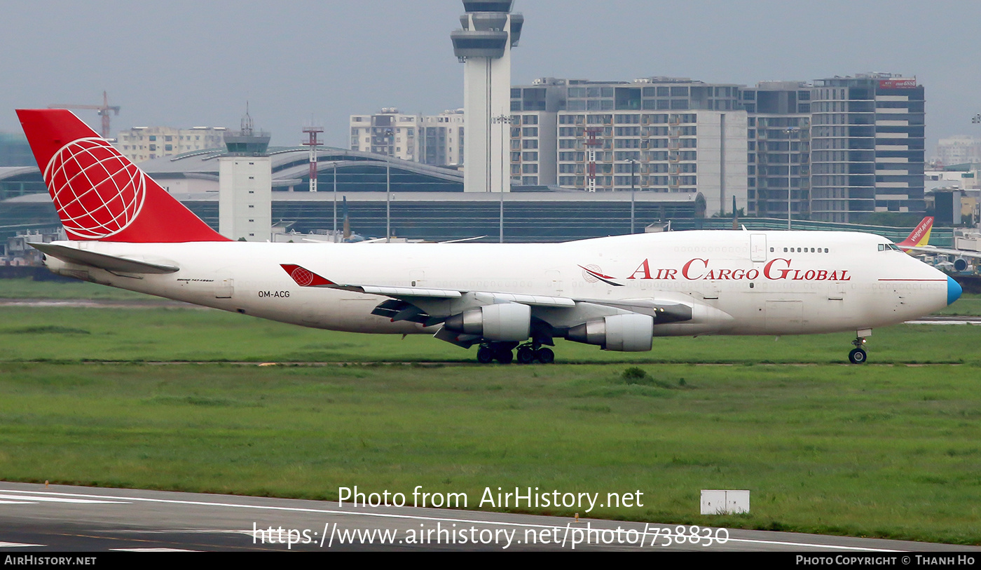 Aircraft Photo of OM-ACG | Boeing 747-409F/SCD | Air Cargo Global | AirHistory.net #738830