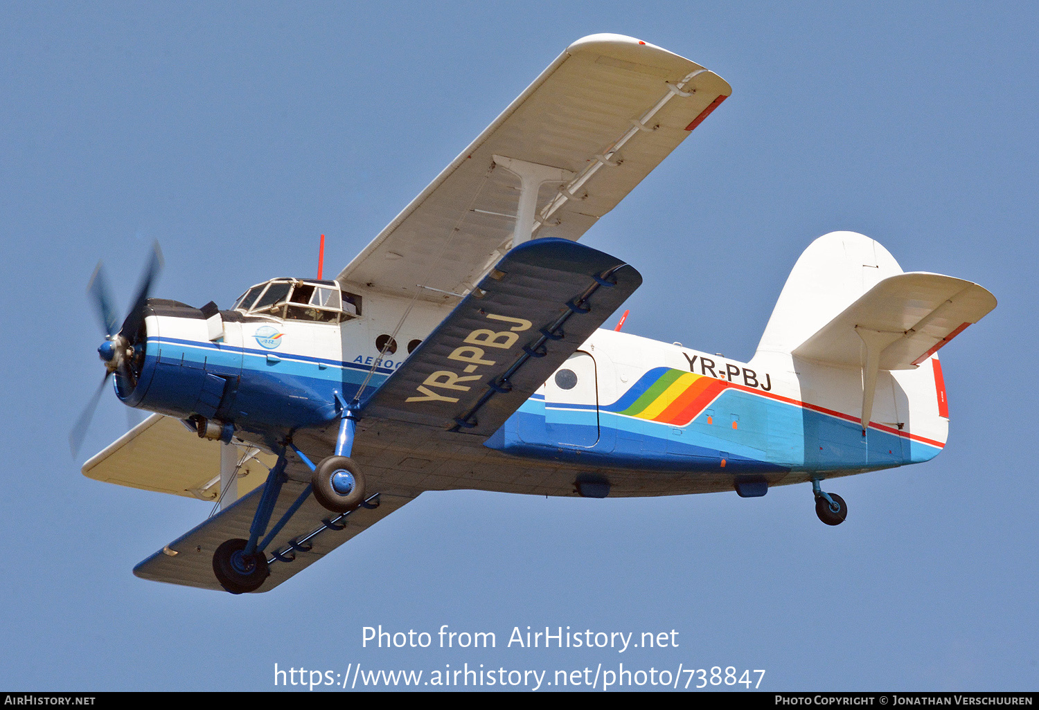 Aircraft Photo of YR-PBJ | Antonov An-2 | Aeroclubul României | AirHistory.net #738847