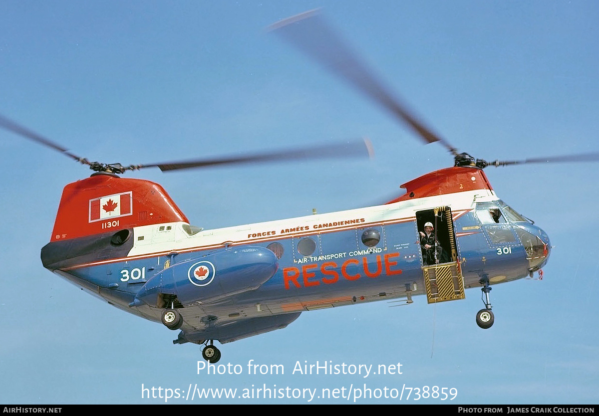 Aircraft Photo of 11301 | Boeing Vertol CH-113 Labrador | Canada - Air Force | AirHistory.net #738859