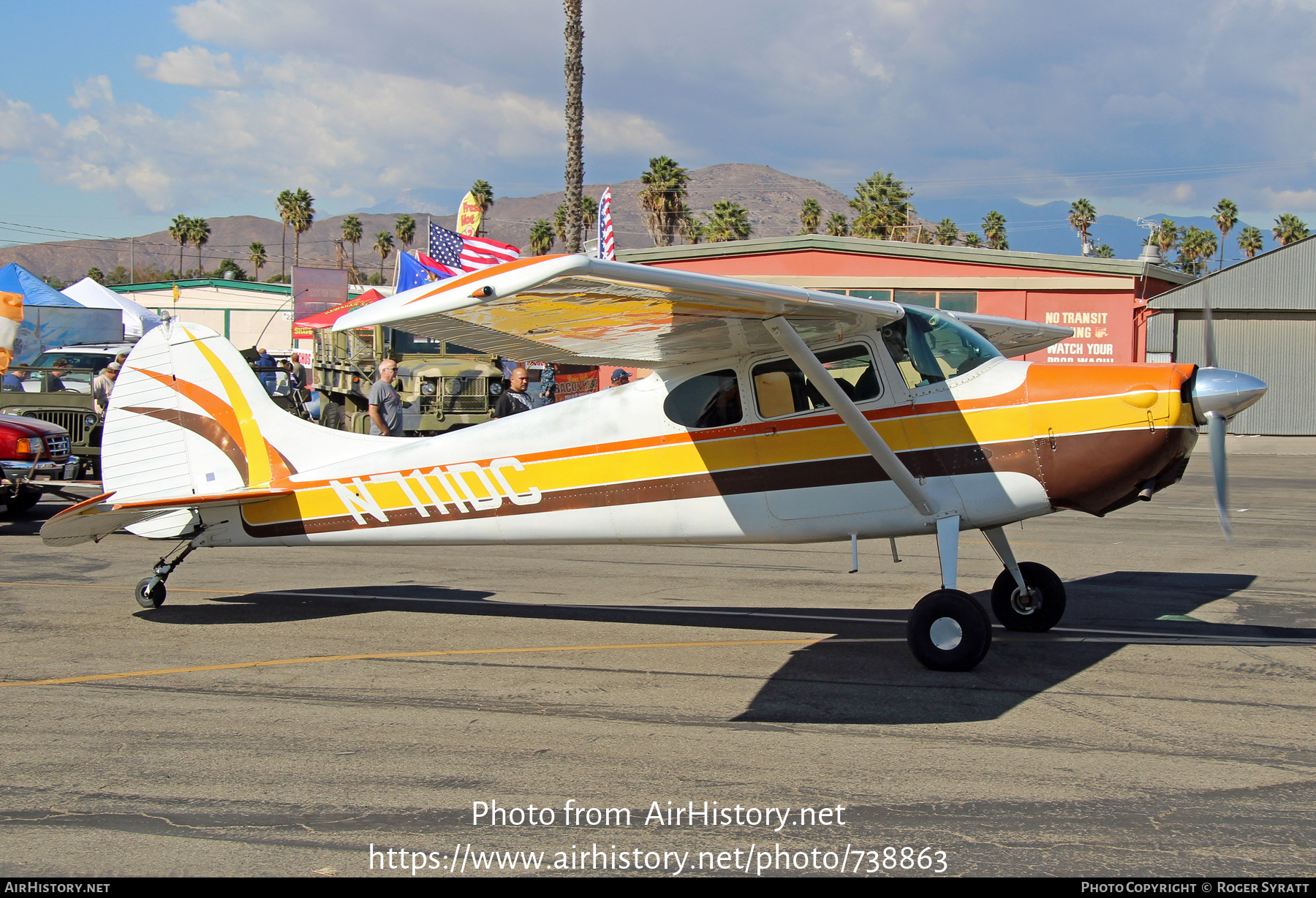 Aircraft Photo of N711DC | Cessna 170A | AirHistory.net #738863