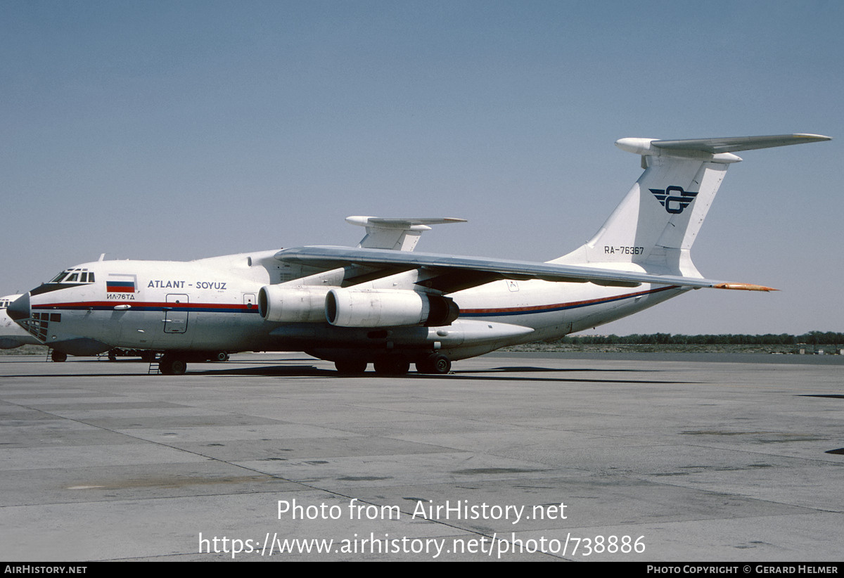 Aircraft Photo of RA-76367 | Ilyushin Il-76TD | Atlant-Soyuz Airlines | AirHistory.net #738886