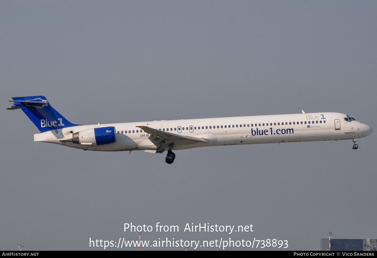 Aircraft Photo of OH-BLU | McDonnell Douglas MD-90-30 | Blue1 | AirHistory.net #738893