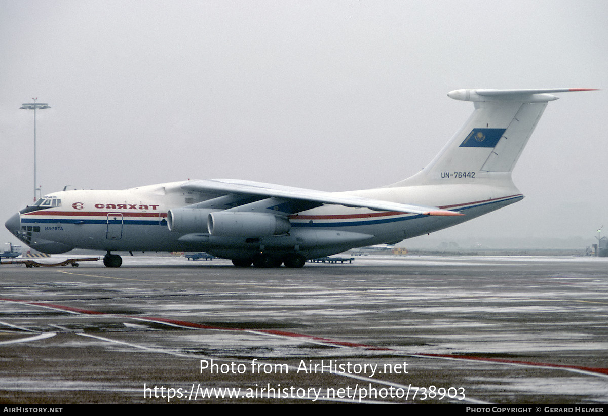 Aircraft Photo of UN-76442 | Ilyushin Il-76TD | Sayakhat Airlines | AirHistory.net #738903