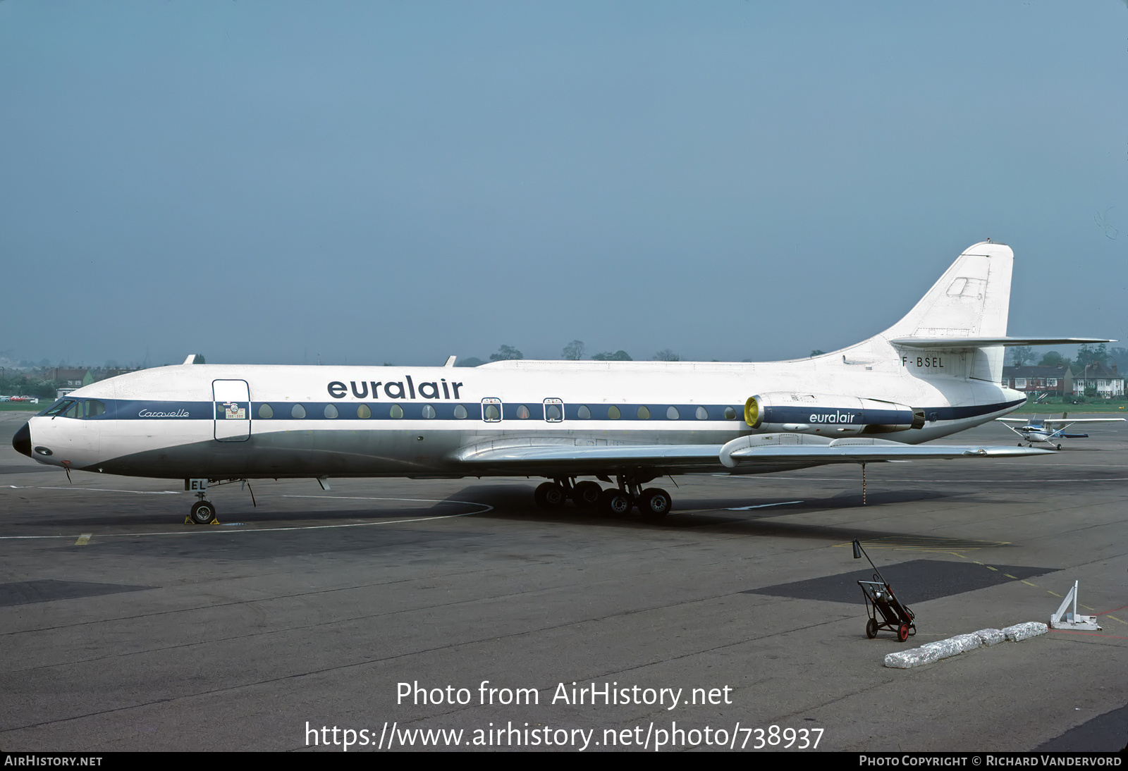 Aircraft Photo of F-BSEL | Sud SE-210 Caravelle VI-R | Euralair | AirHistory.net #738937