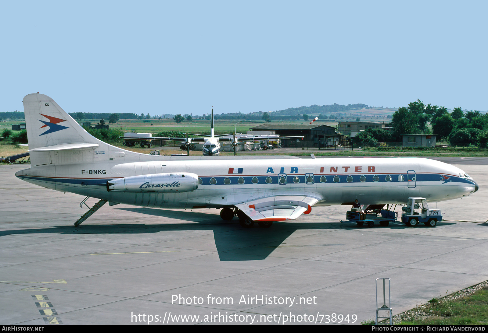 Aircraft Photo of F-BNKG | Sud SE-210 Caravelle III | Air Inter | AirHistory.net #738949