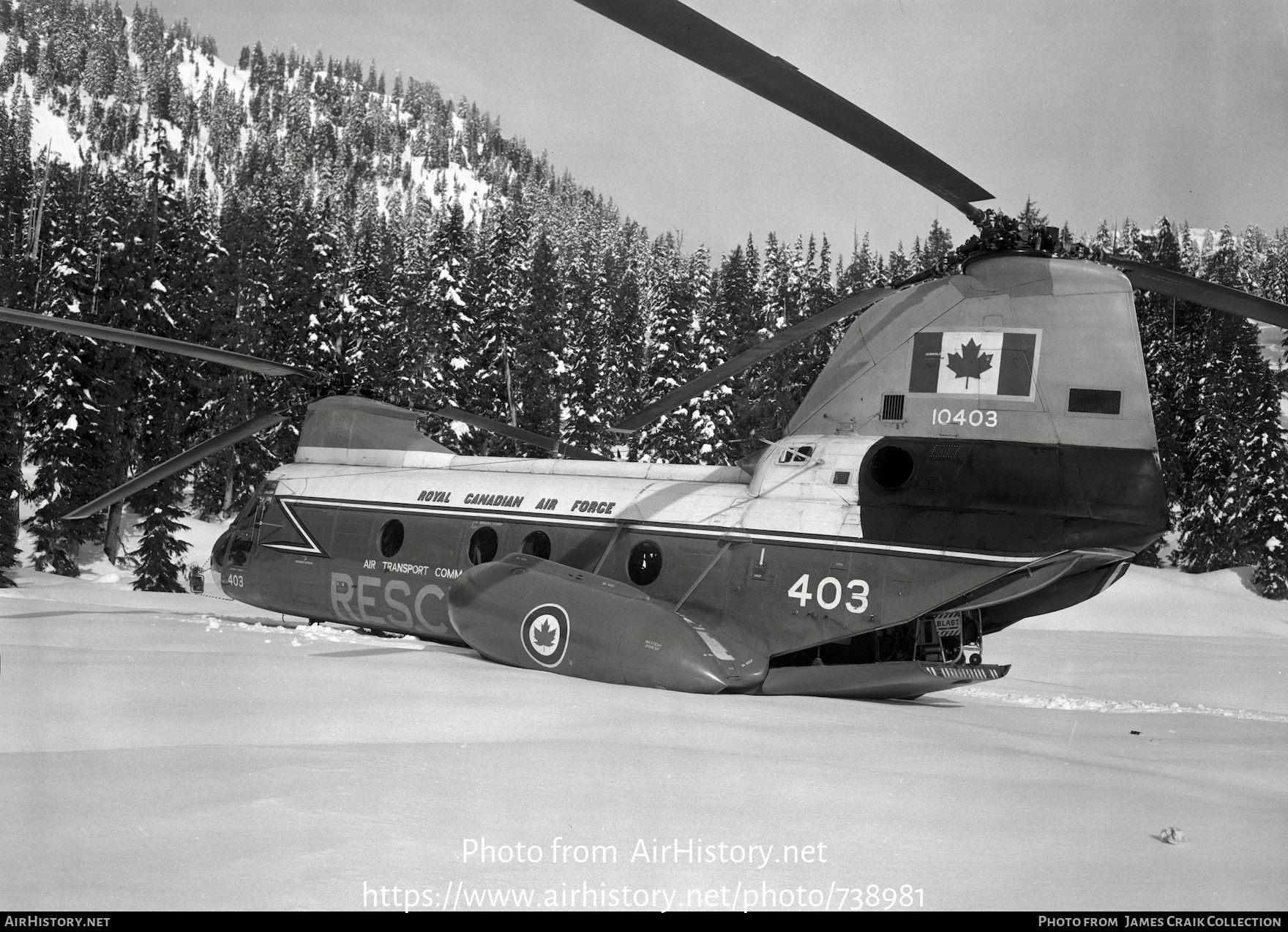 Aircraft Photo of 10403 | Boeing Vertol CH-113 Labrador | Canada - Air Force | AirHistory.net #738981