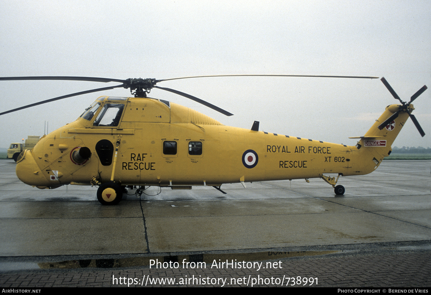 Aircraft Photo of XT602 | Westland WS-58 Wessex HC.2 | UK - Air Force | AirHistory.net #738991