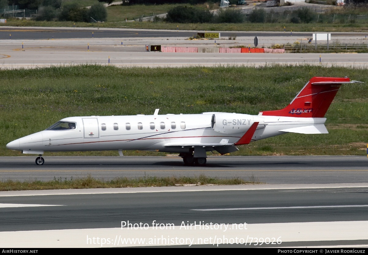 Aircraft Photo of G-SNZY | Learjet 45XR | AirHistory.net #739026