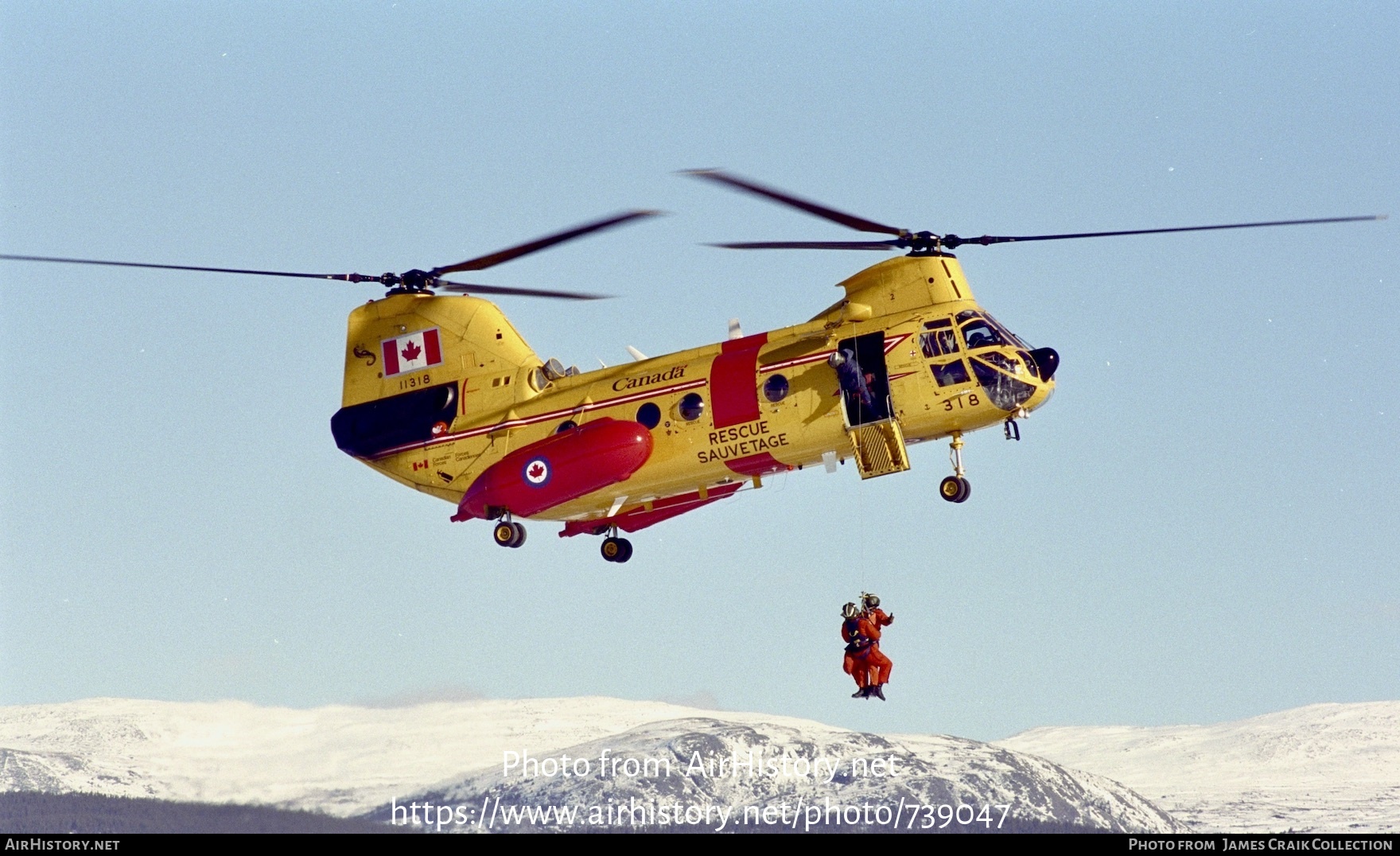 Aircraft Photo of 11318 | Boeing Vertol CH-113A Labrador | Canada - Air Force | AirHistory.net #739047