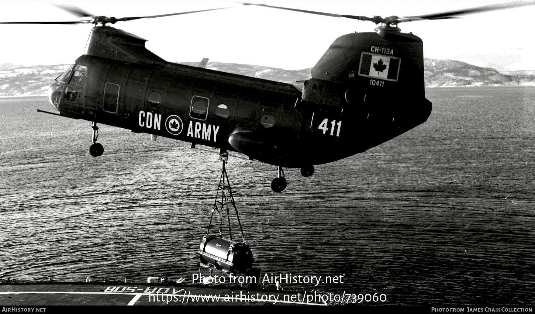 Aircraft Photo of 10411 | Boeing Vertol CH-113A Voyageur | Canada - Army | AirHistory.net #739060