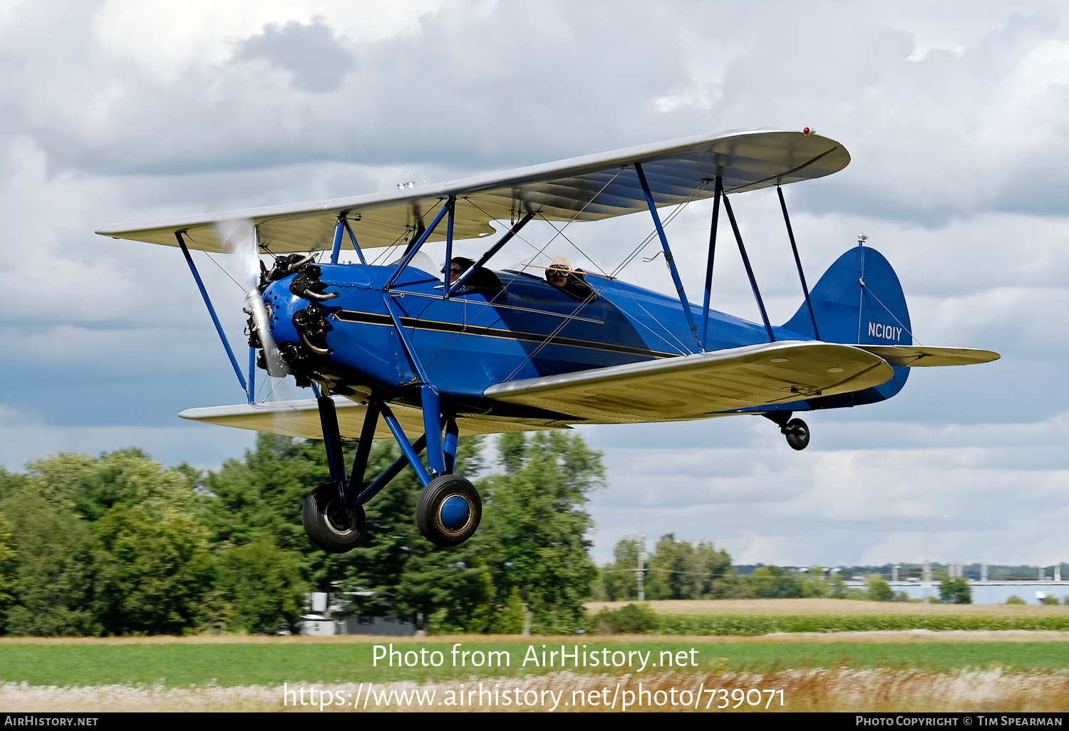 Aircraft Photo of NC101Y | Waco RNF | AirHistory.net #739071